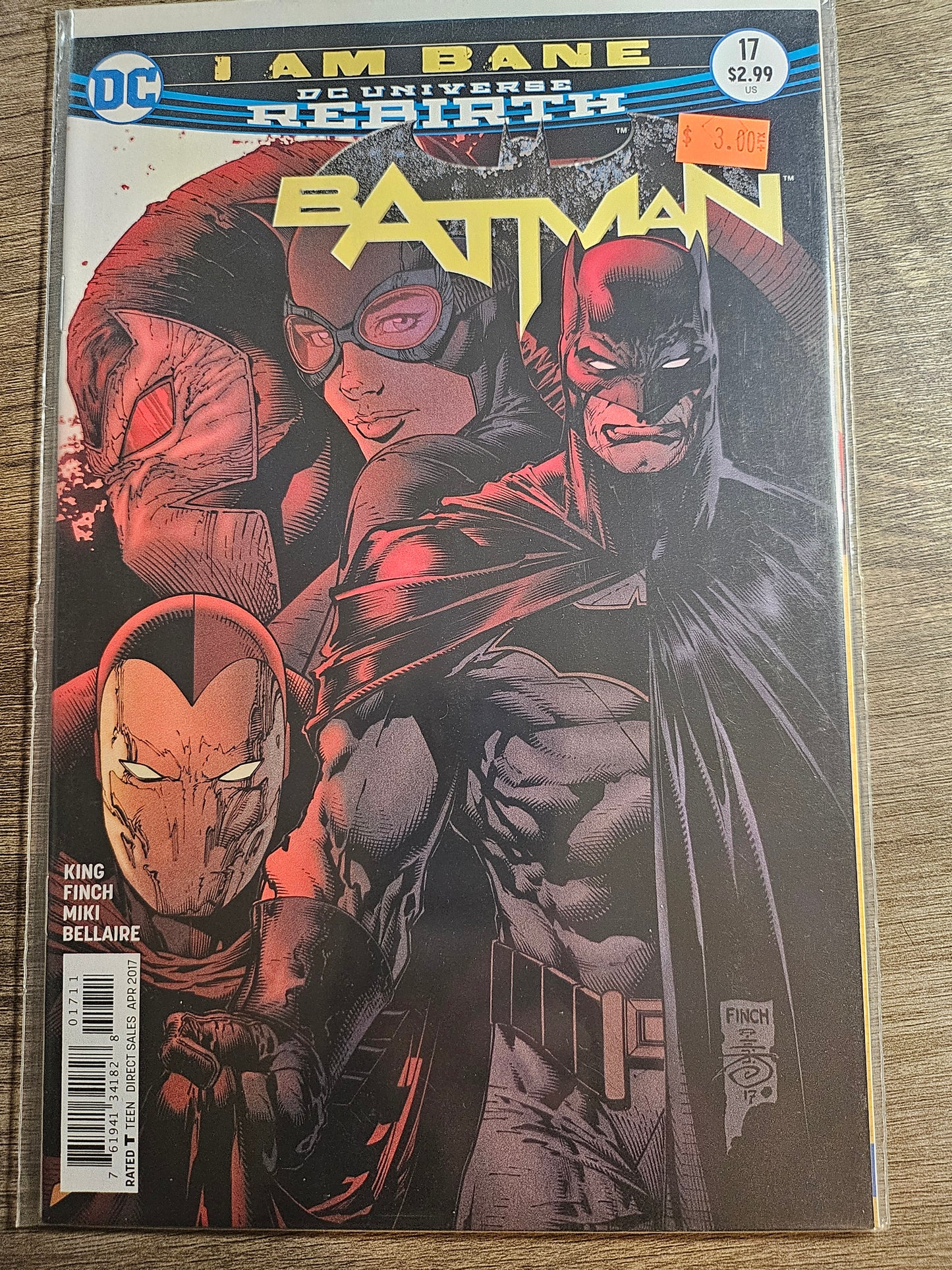 Batman – DC Comics – (2016–2026) – Volume 3 – #17 - Cover A