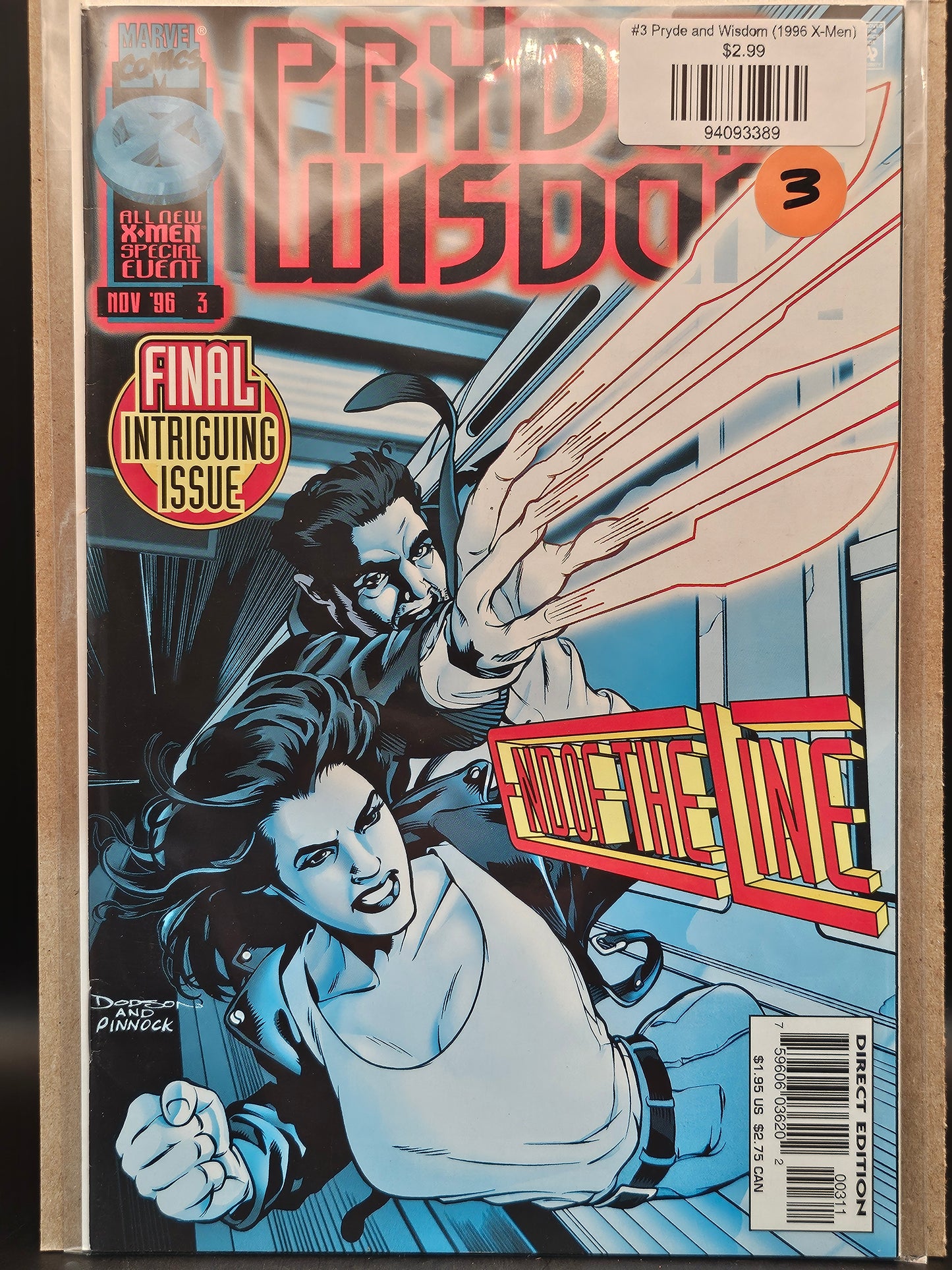 #3 Pryde and Wisdom (1996 X-Men)