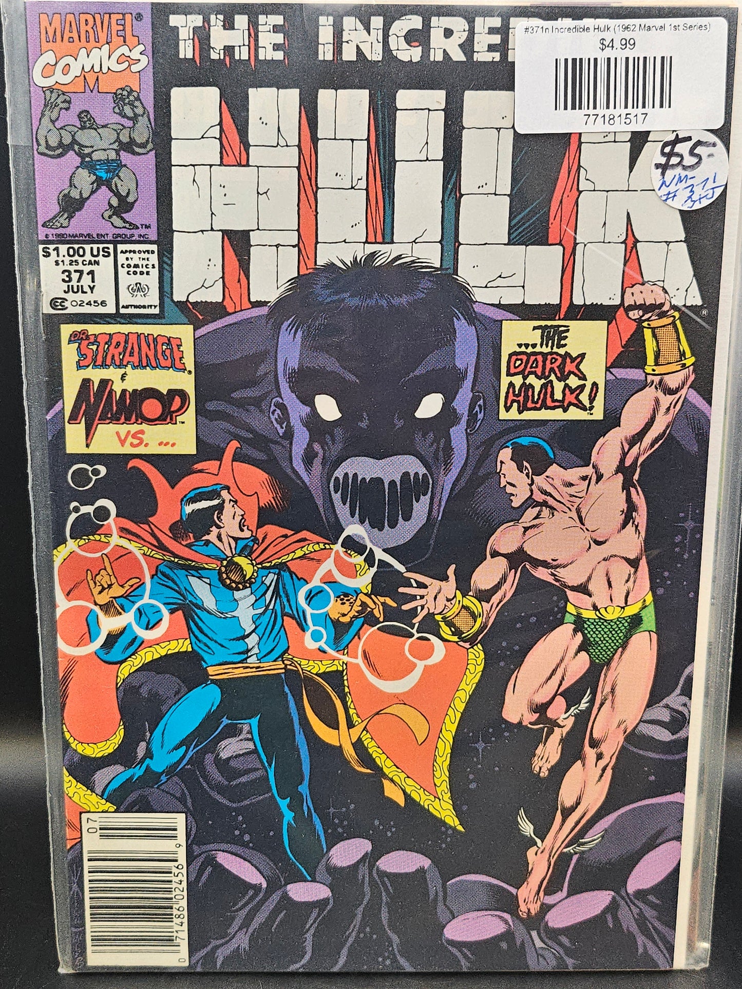 #371n Incredible Hulk (1962 Marvel 1st Series)