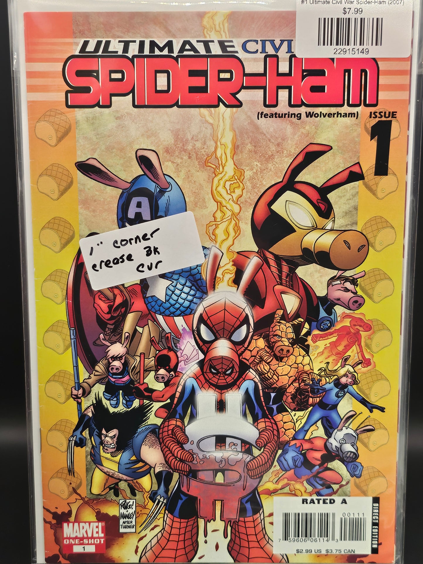#1 Ultimate Civil War Spider-Ham (2007)