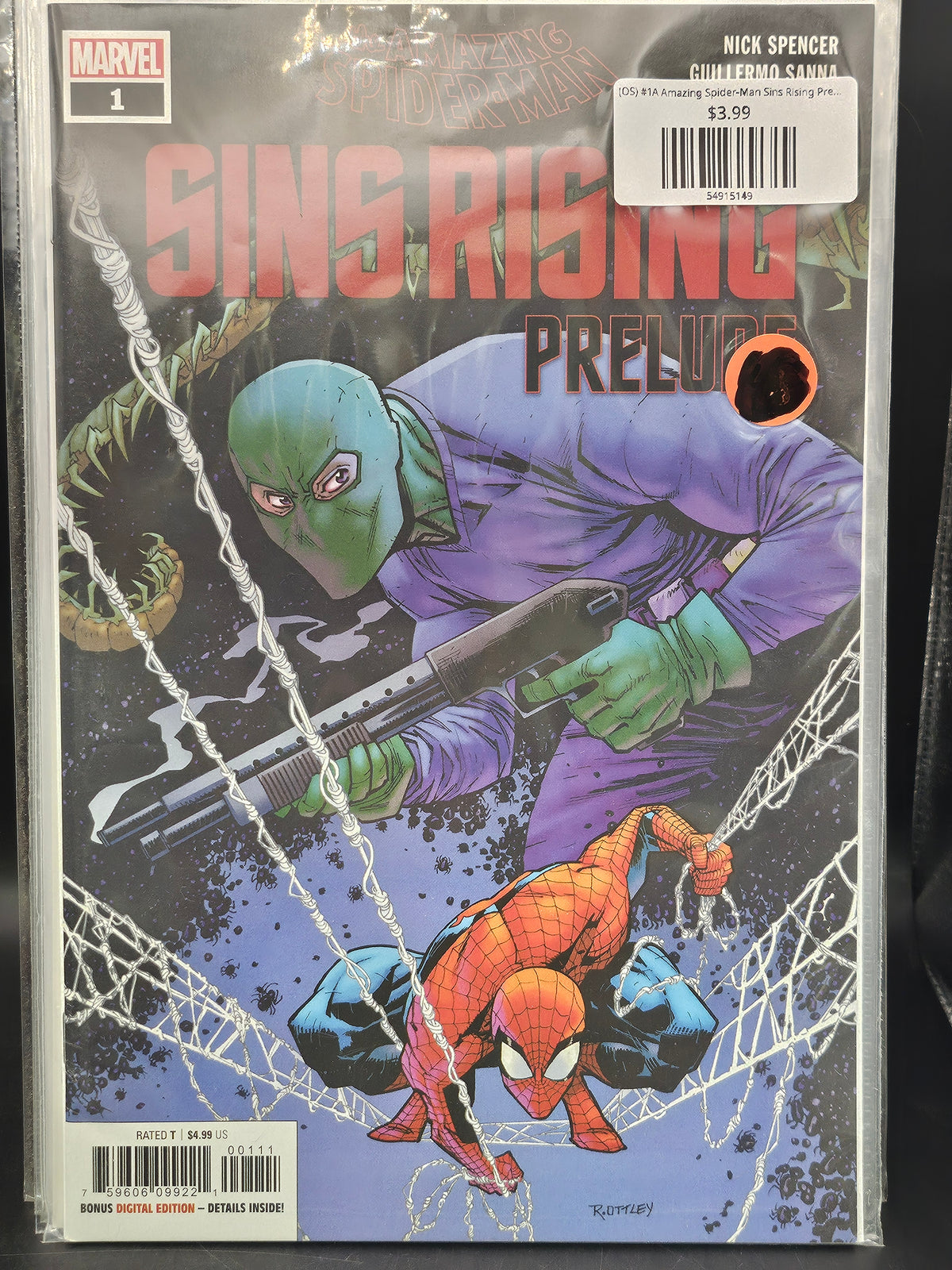 (OS) #1A Amazing Spider-Man Sins Rising Prelude (2020 Marvel)