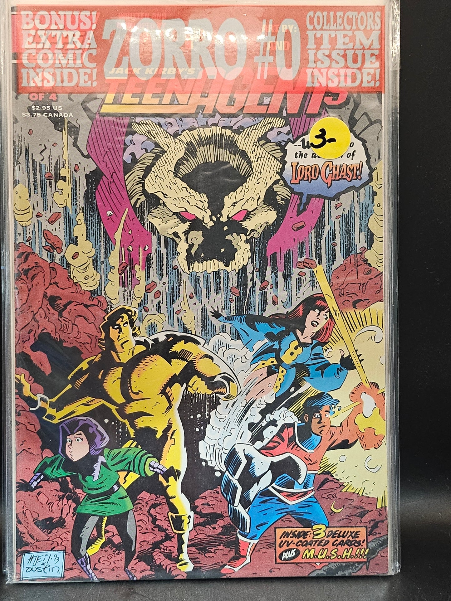 #1-4 Jack Kirby's Teenagents (1993)
