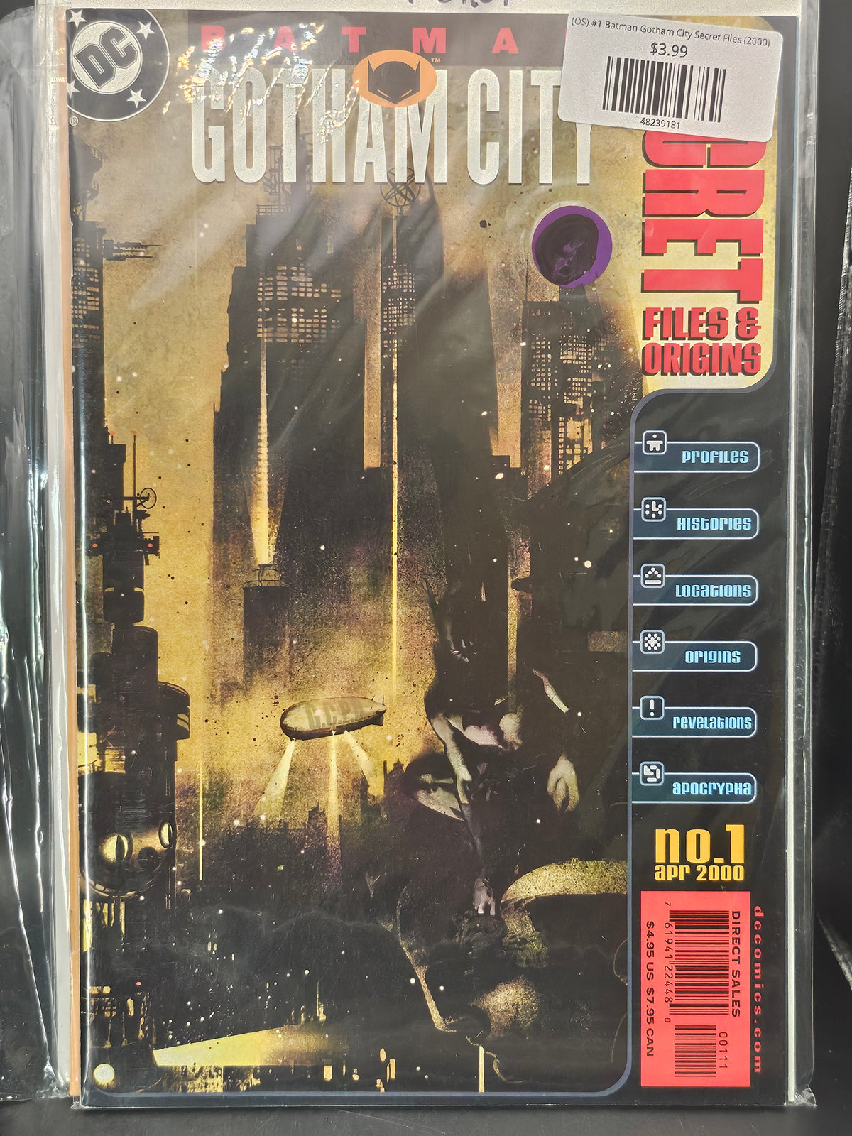 (OS) #1 Batman Gotham City Secret Files (2000)