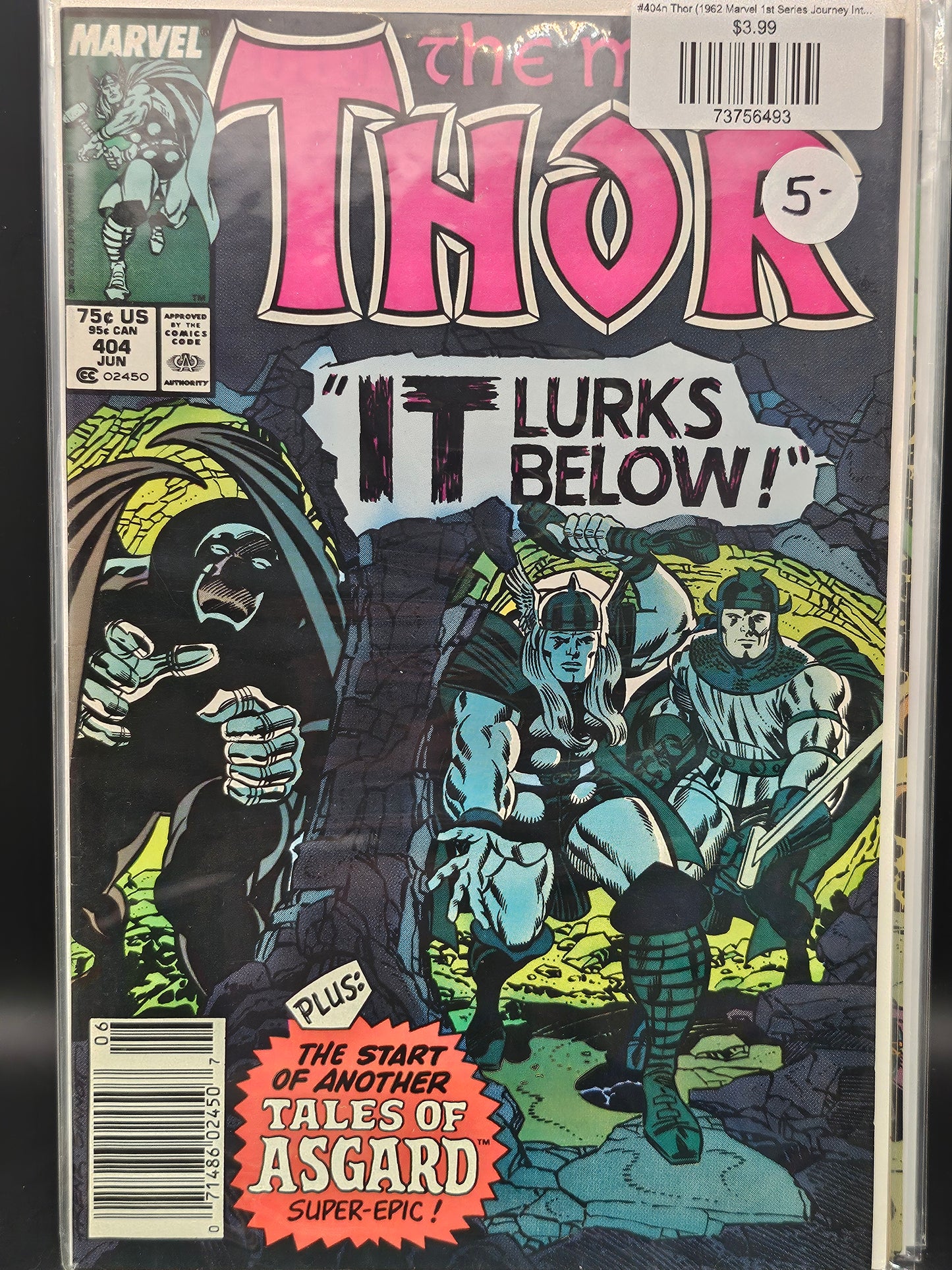 #404n Thor (1962 Marvel 1st Series Journey Into Mystery)
