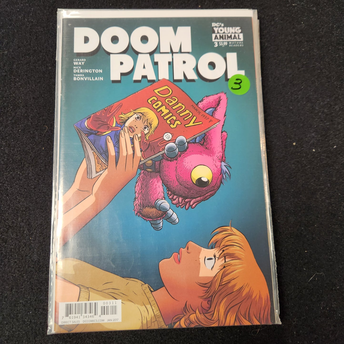100.101 – #3 - Doom Patrol Young Animals -2016-18