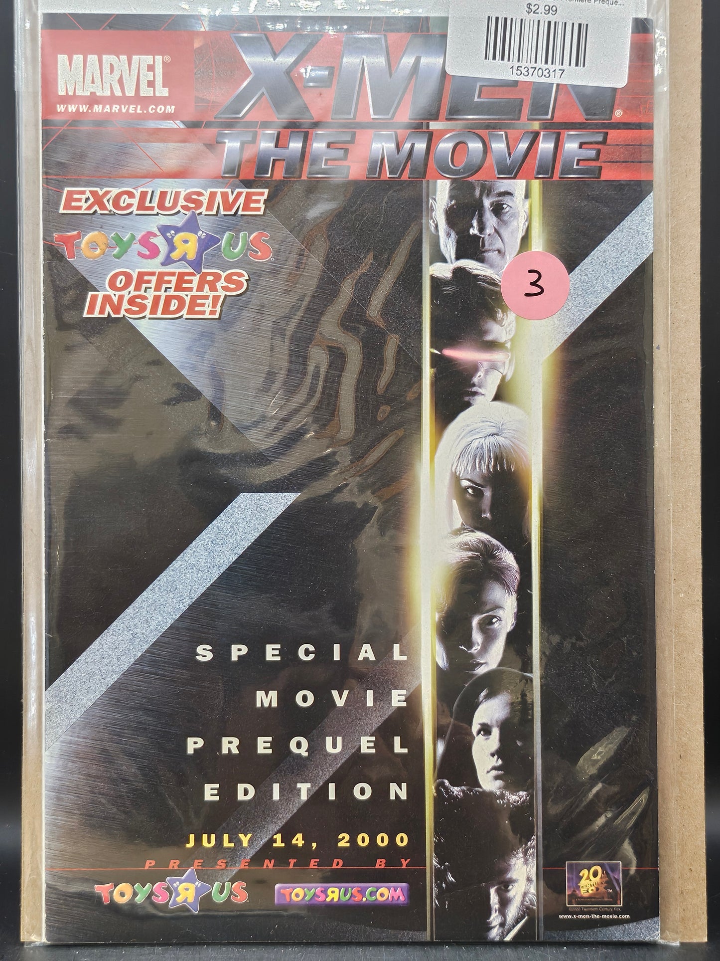 #1 X-Men The Movie Special Premiere Prequel Edition (2000)
