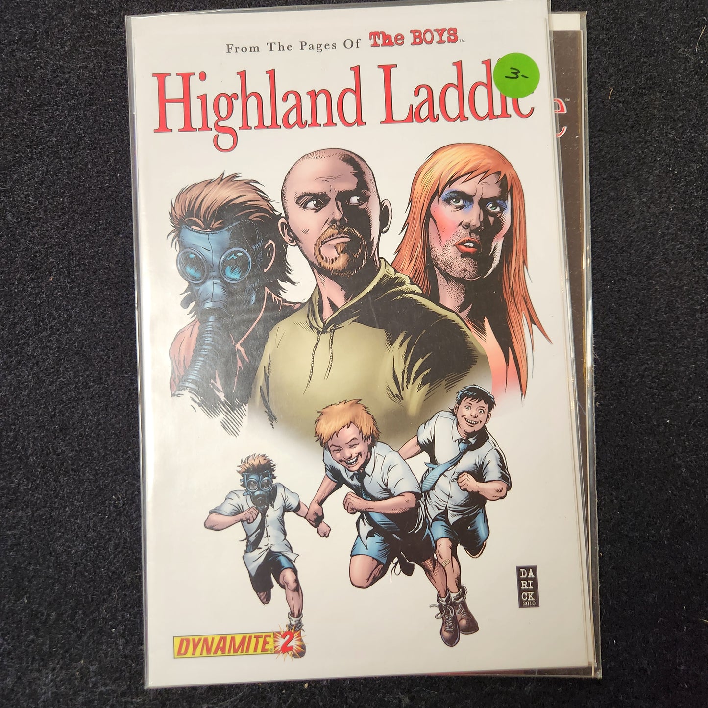 The Boys: Highland Laddie – Dynamite Entertainment – (2010–2011) – Volume 1 – Limited Series - #2 of 6 - Cover A