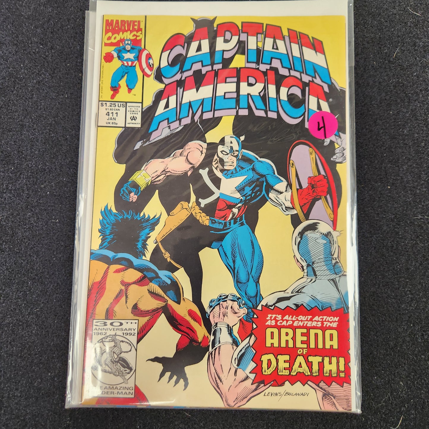Captain America – Marvel – 1968–1996 – Volume 1 – Ongoing Series – #411