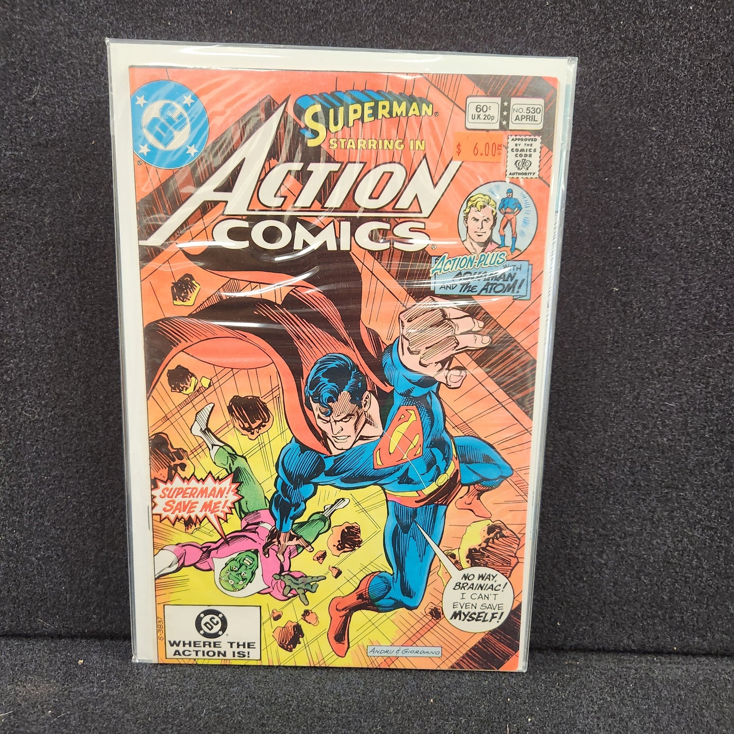 Action Comics #530 - The Parasite's Power Play (DC 1982)
