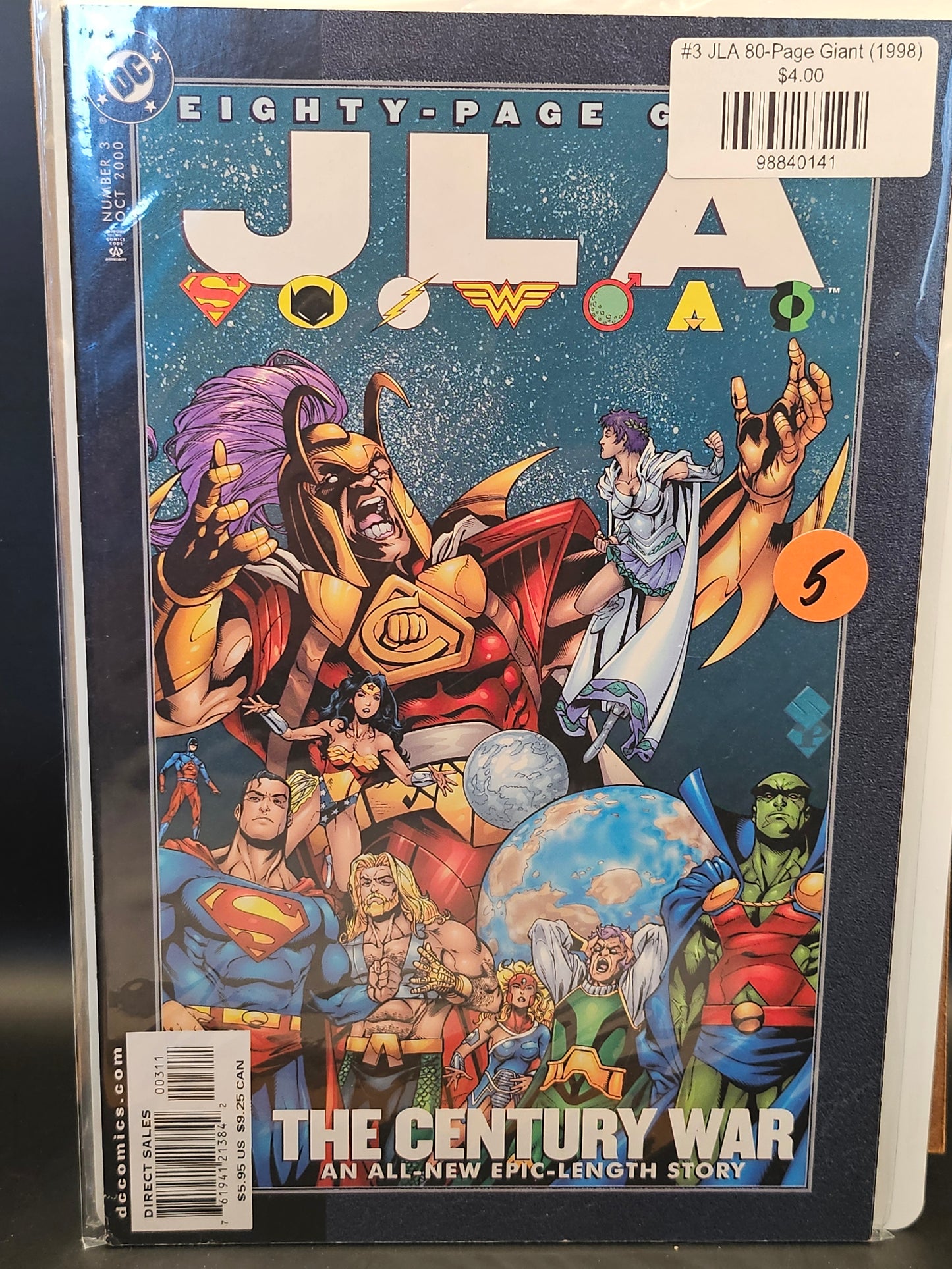 #3 JLA 80-Page Giant (1998)