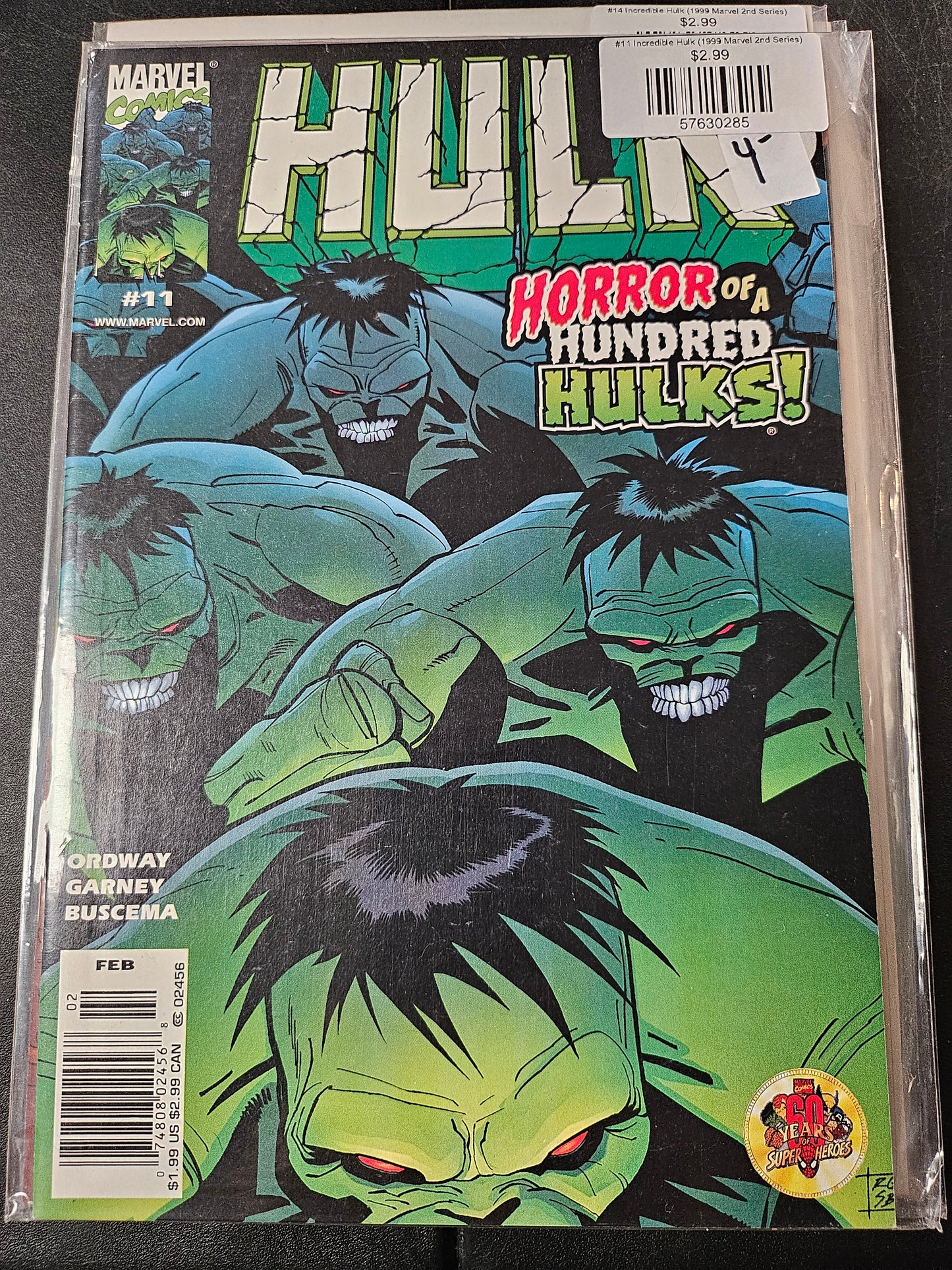 #11 Incredible Hulk (1999 Marvel 2nd Series)