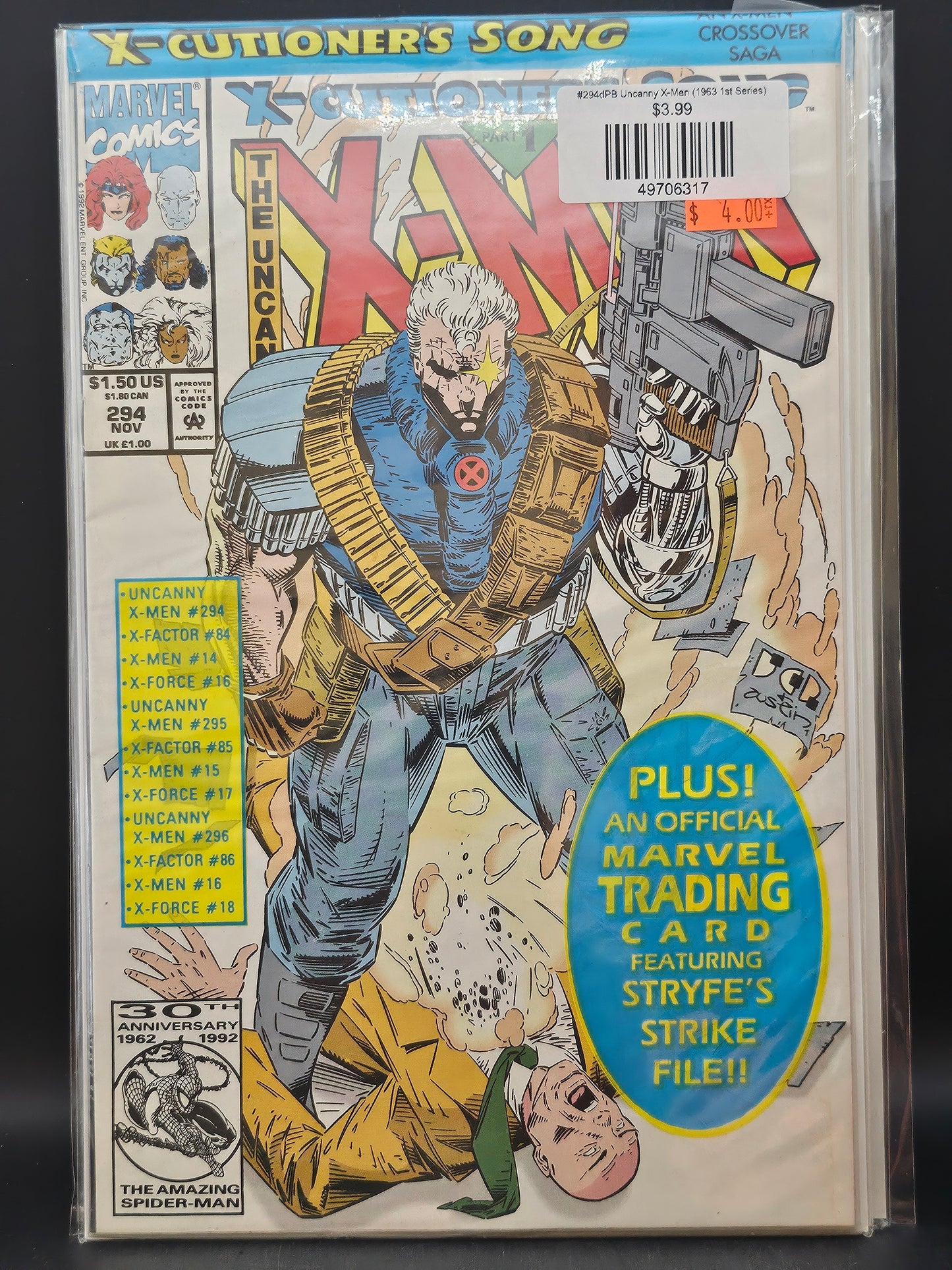 #294dPB Uncanny X-Men (1963 1st Series)