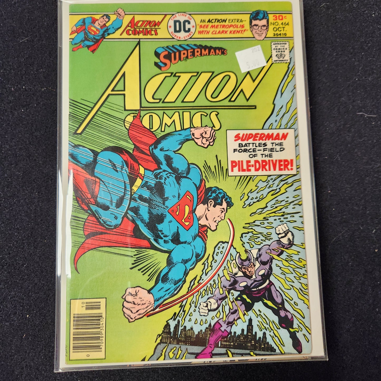 Action Comics #464 - Pile-Driver (DC 1976)