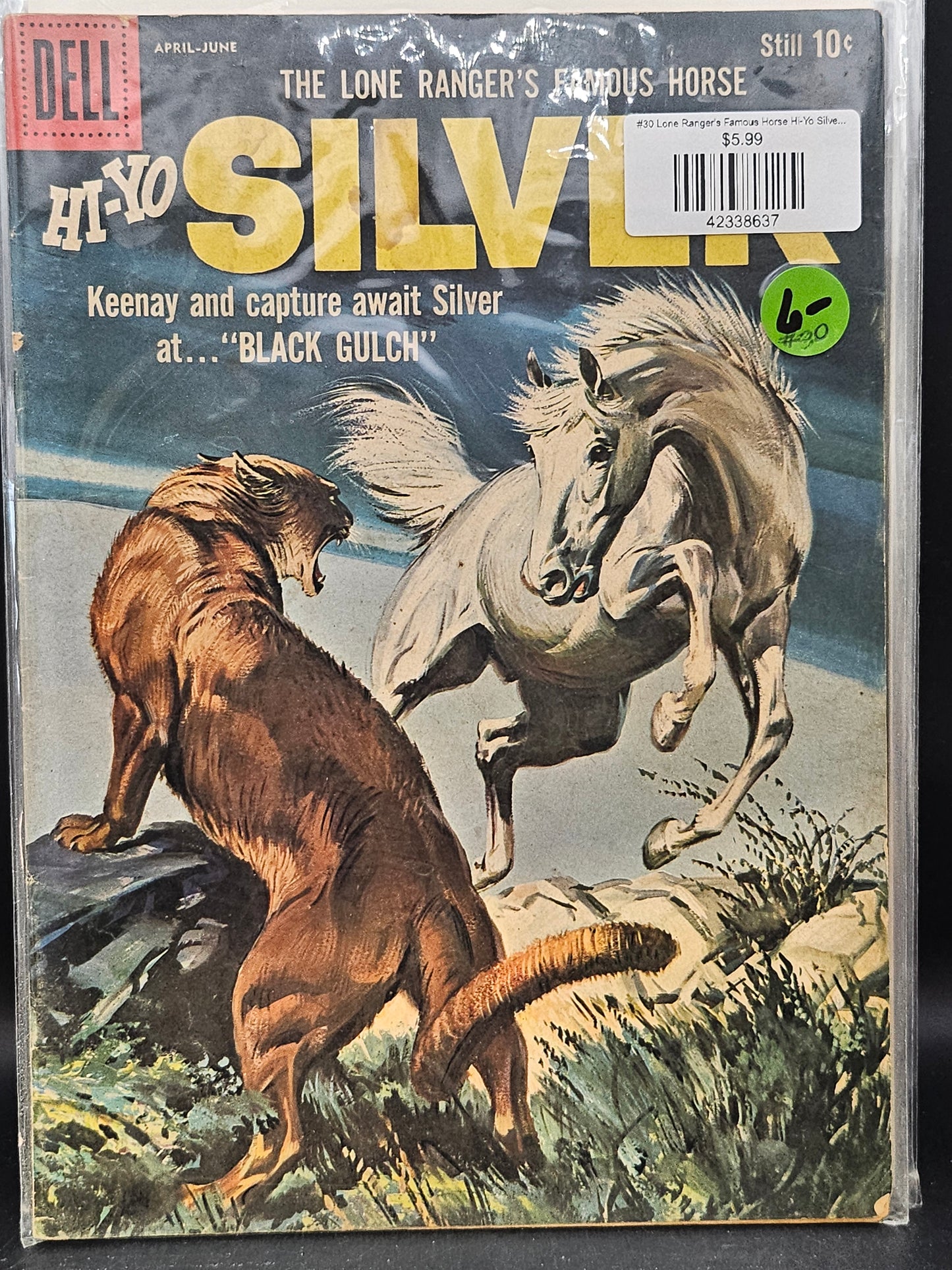 #30 Lone Ranger's Famous Horse Hi-Yo Silver (1952-1960 Dell)