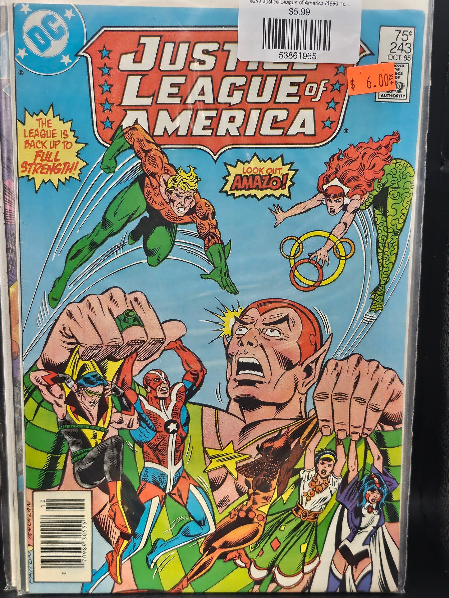 #243 Justice League of America (1960 1st Series)