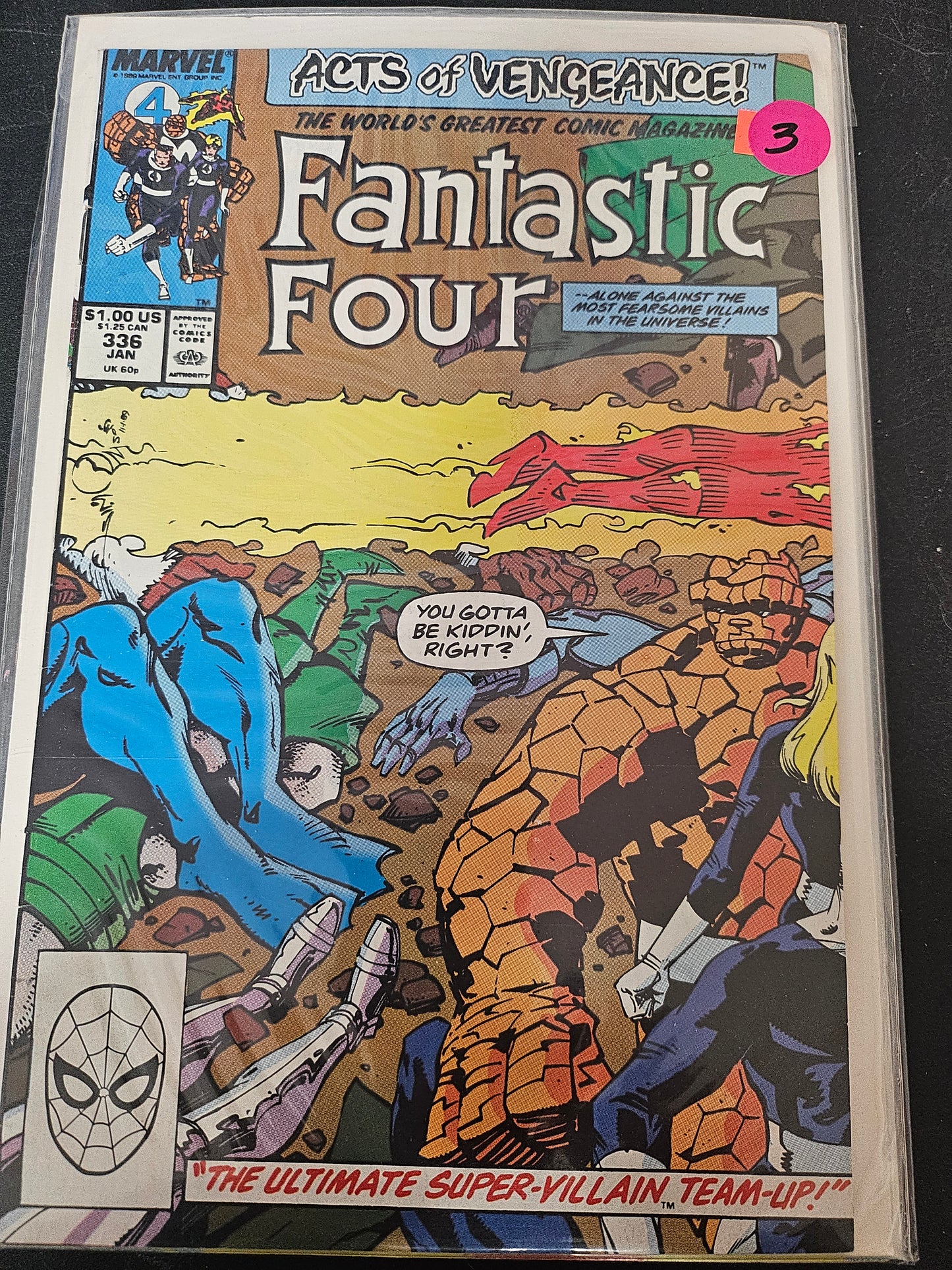 101.145 Fantastic Four – #336 – v1 (1961–1995)