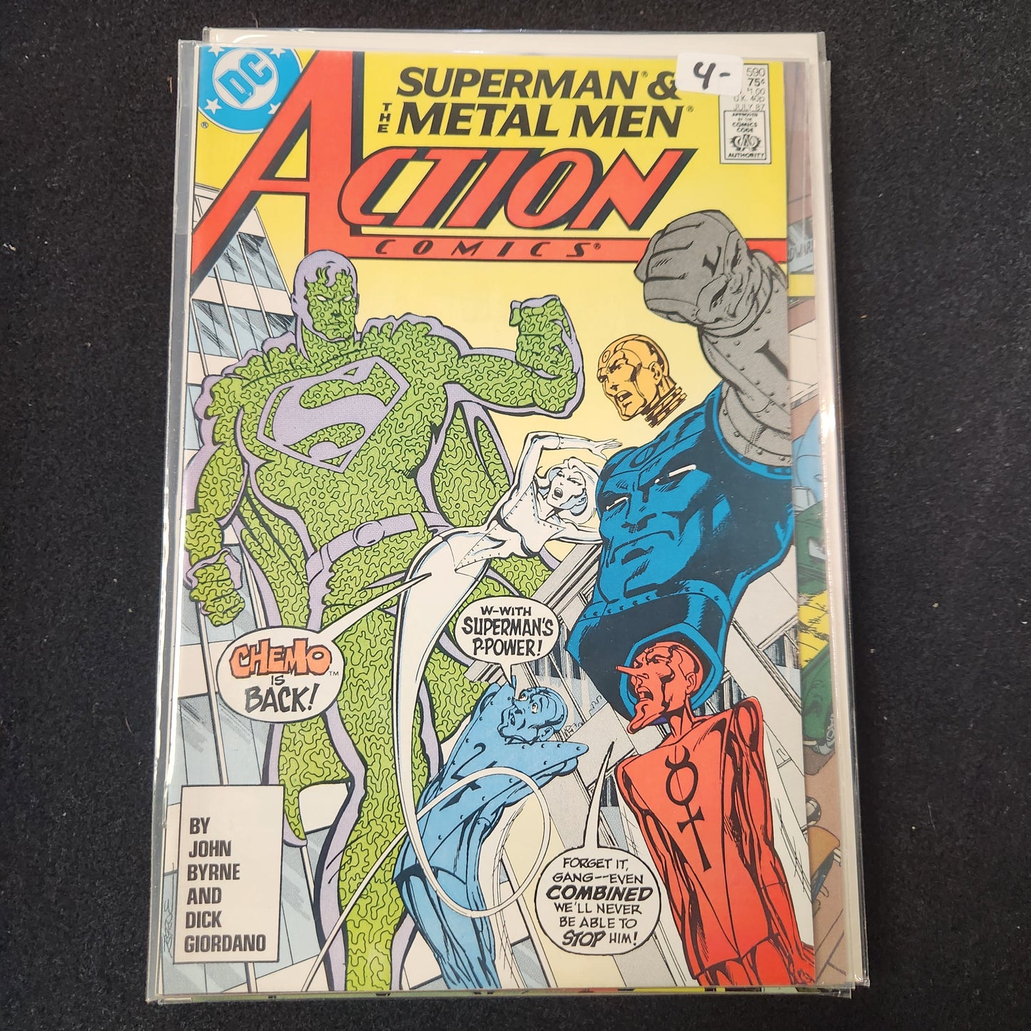 Action Comics #590 - Better Dying Through Chemistry (DC 1987)