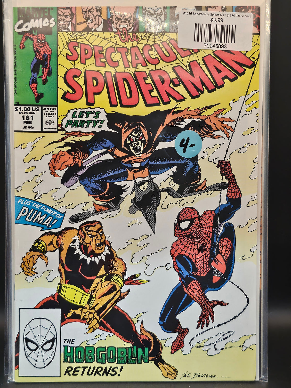 #161d Spectacular Spider-Man (1976 1st Series)