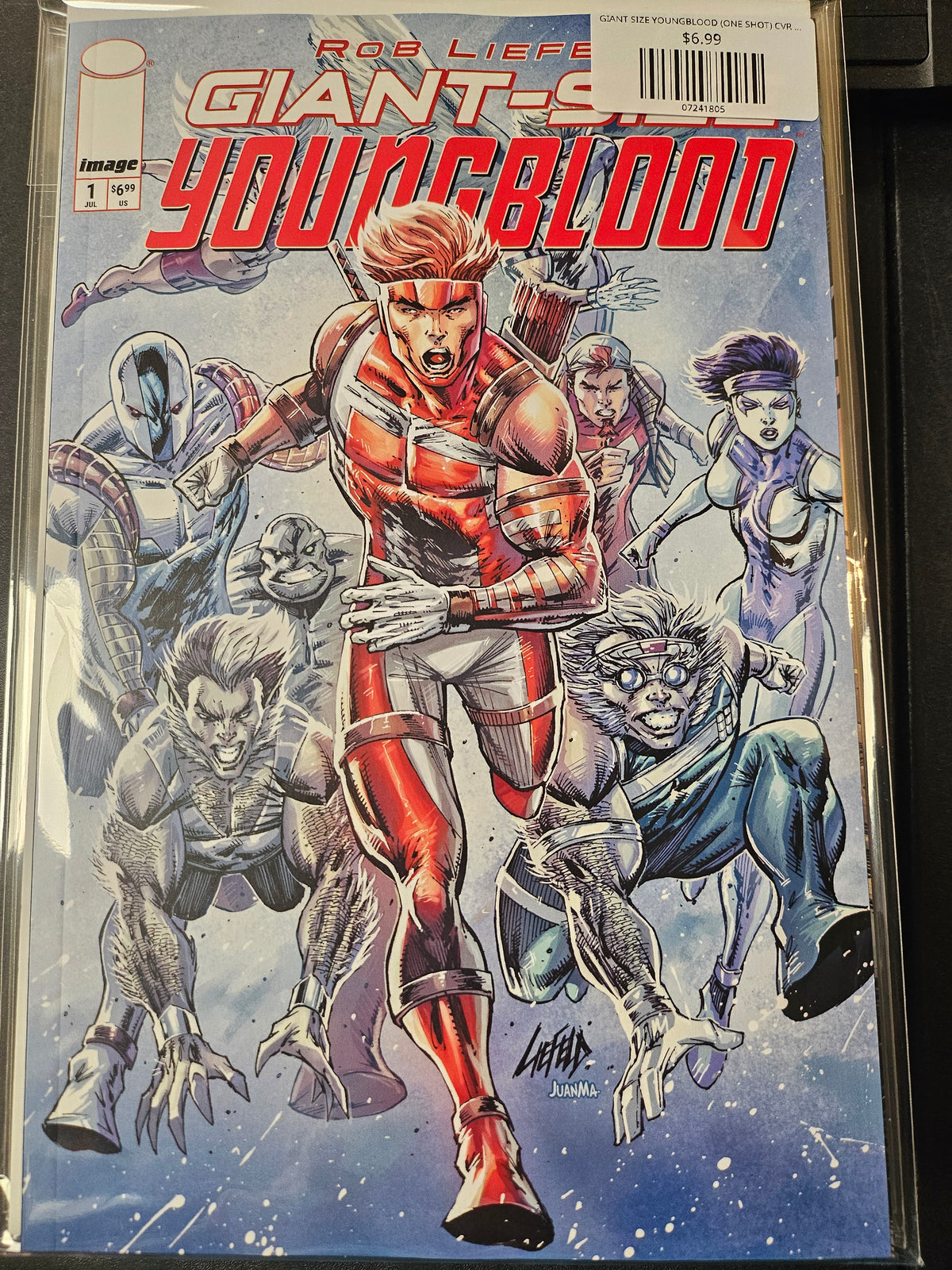 GIANT SIZE YOUNGBLOOD (ONE SHOT) CVR A ROB LIEFELD