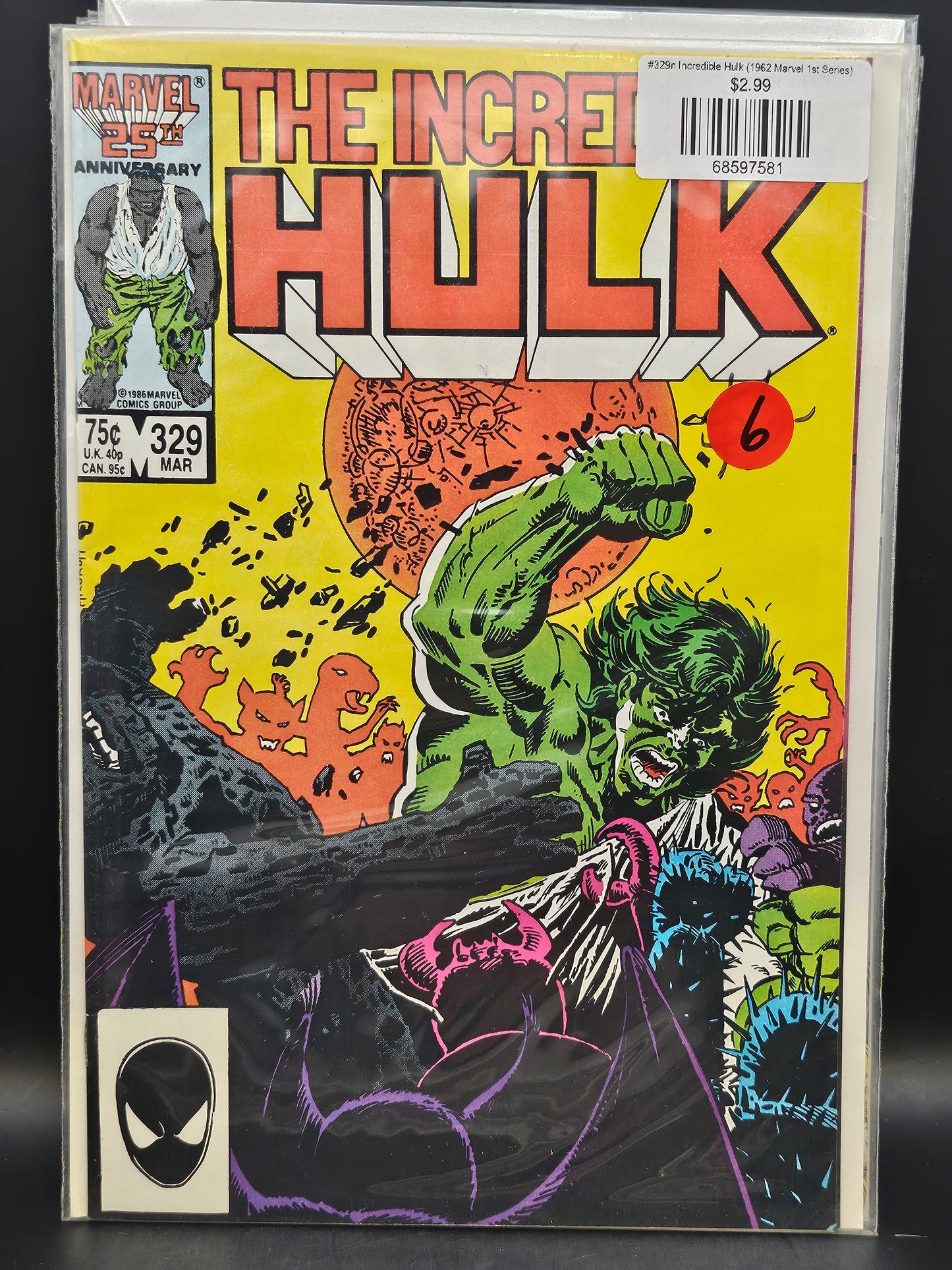 #329n Incredible Hulk (1962 Marvel 1st Series)