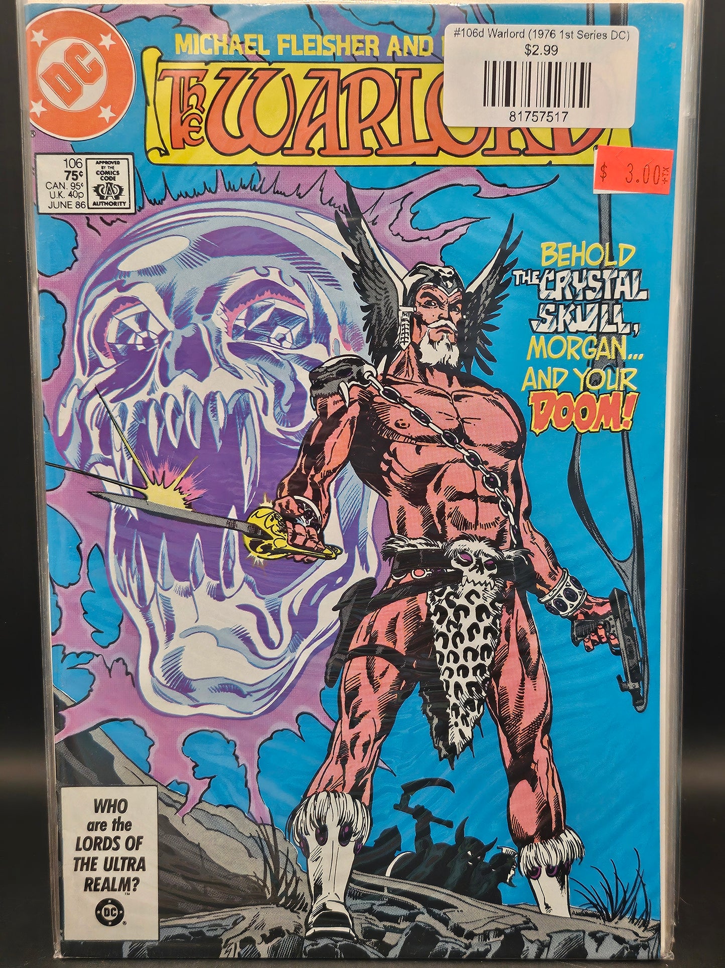 #106d Warlord (1976 1st Series DC)