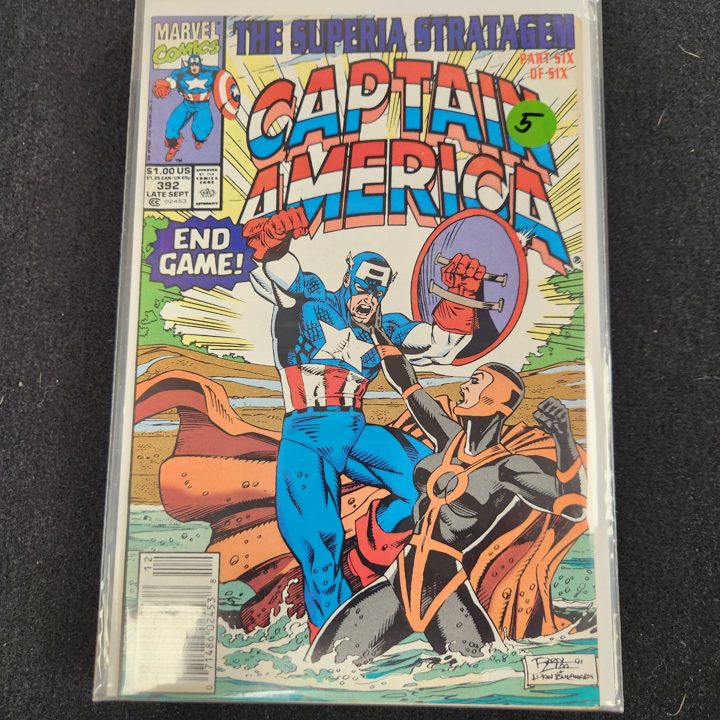 Captain America – Marvel – 1968–1996 – Volume 1 – Ongoing Series – #392