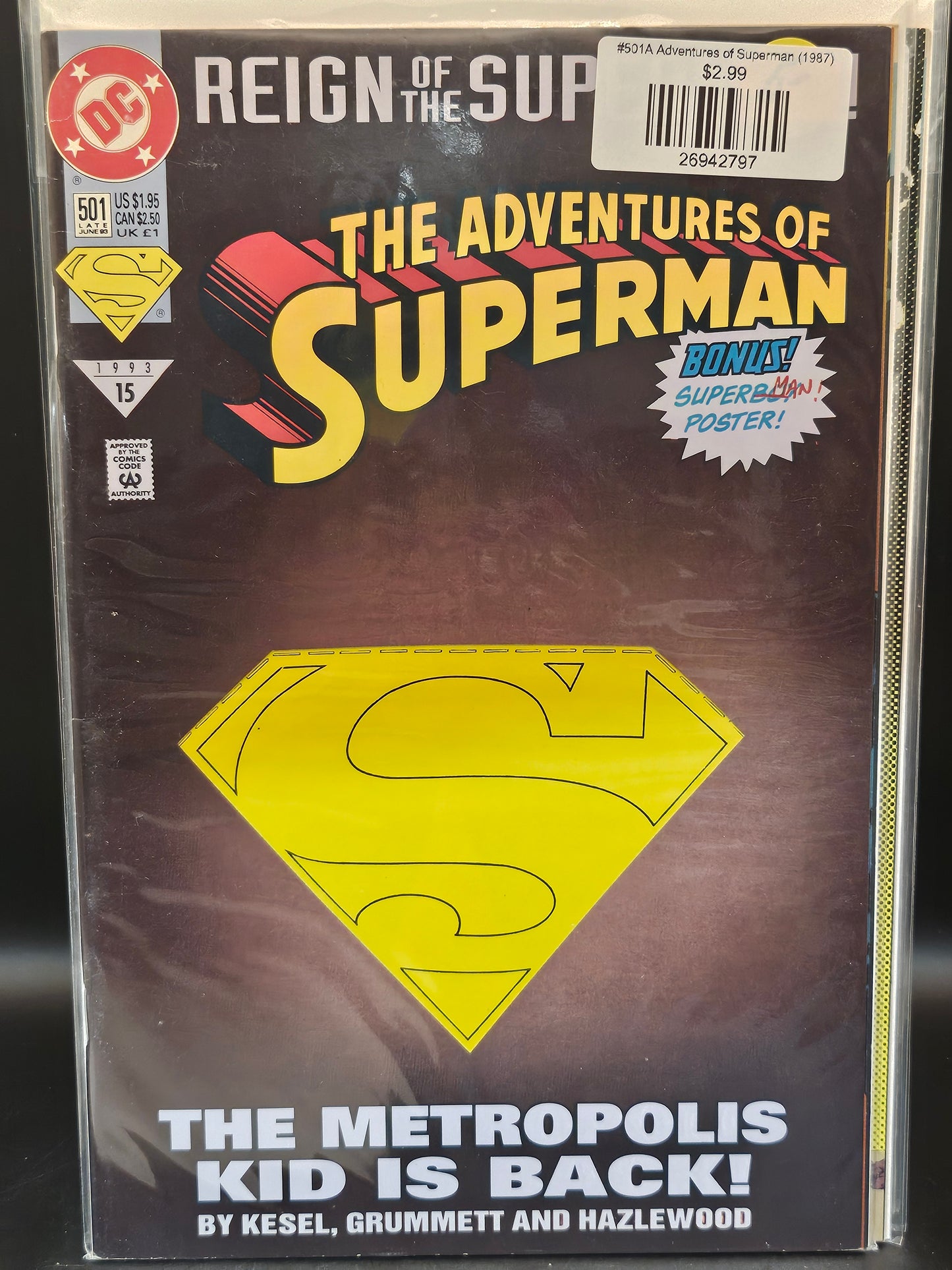 #501A Adventures of Superman (1987)