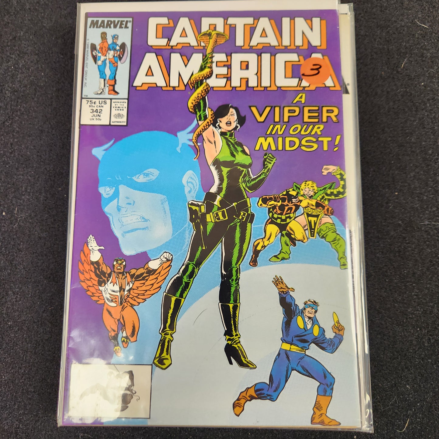 Captain America – Marvel – 1968–1996 – Volume 1 – Ongoing Series – #342