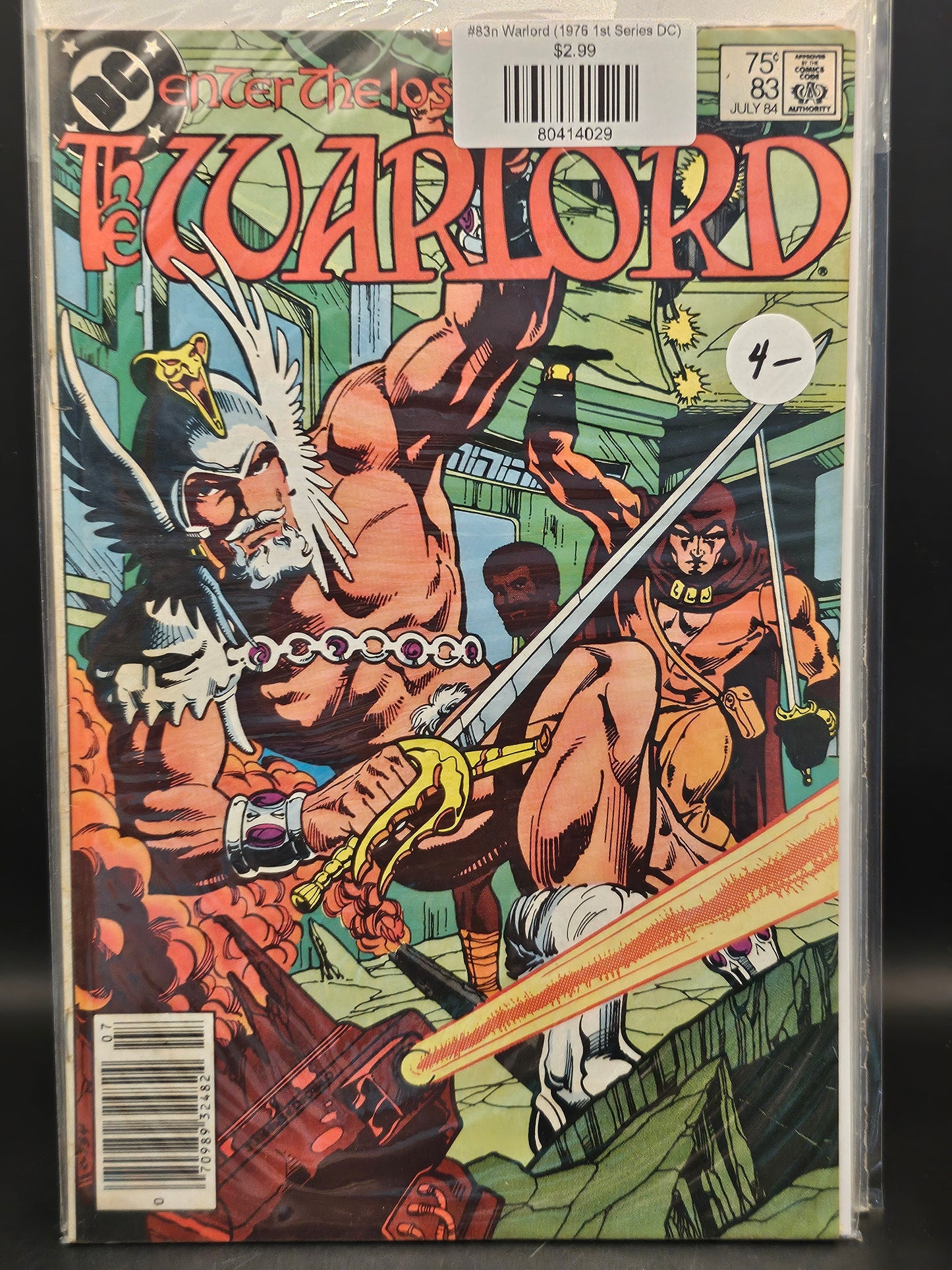 #83n Warlord (1976 1st Series DC)
