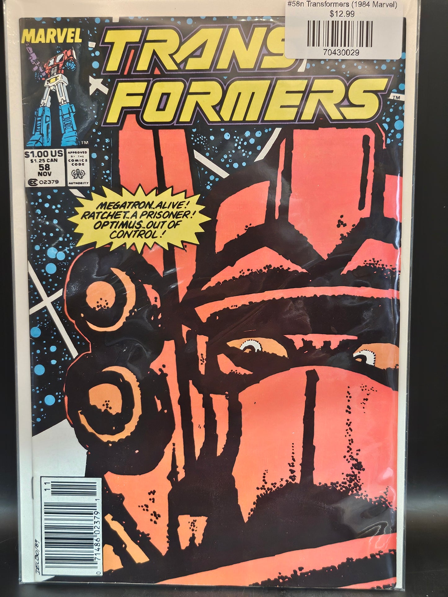 #58n Transformers (1984 Marvel)