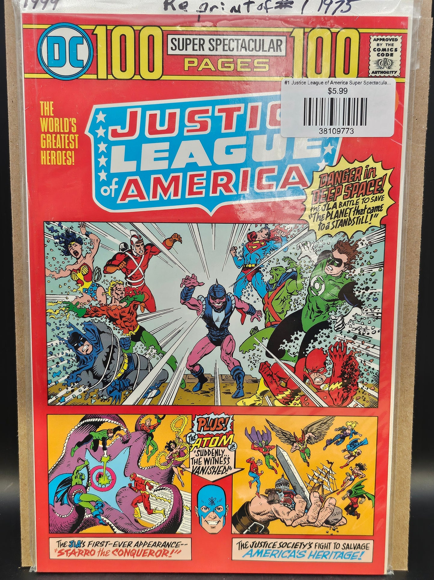 #1 Justice League of America Super Spectacular (1999)