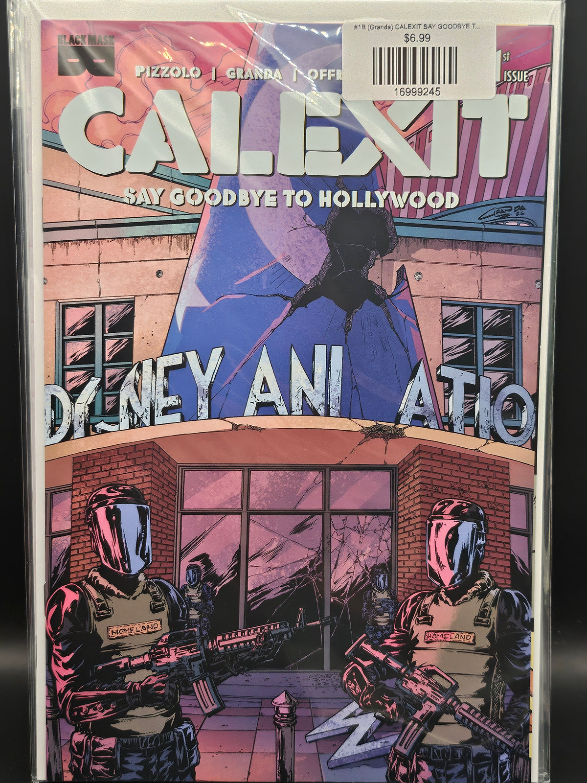 #1B (Granda) CALEXIT SAY GOODBYE TO HOLLYWOOD (OF 3 C GRANDA GLENDALE VAR MR)