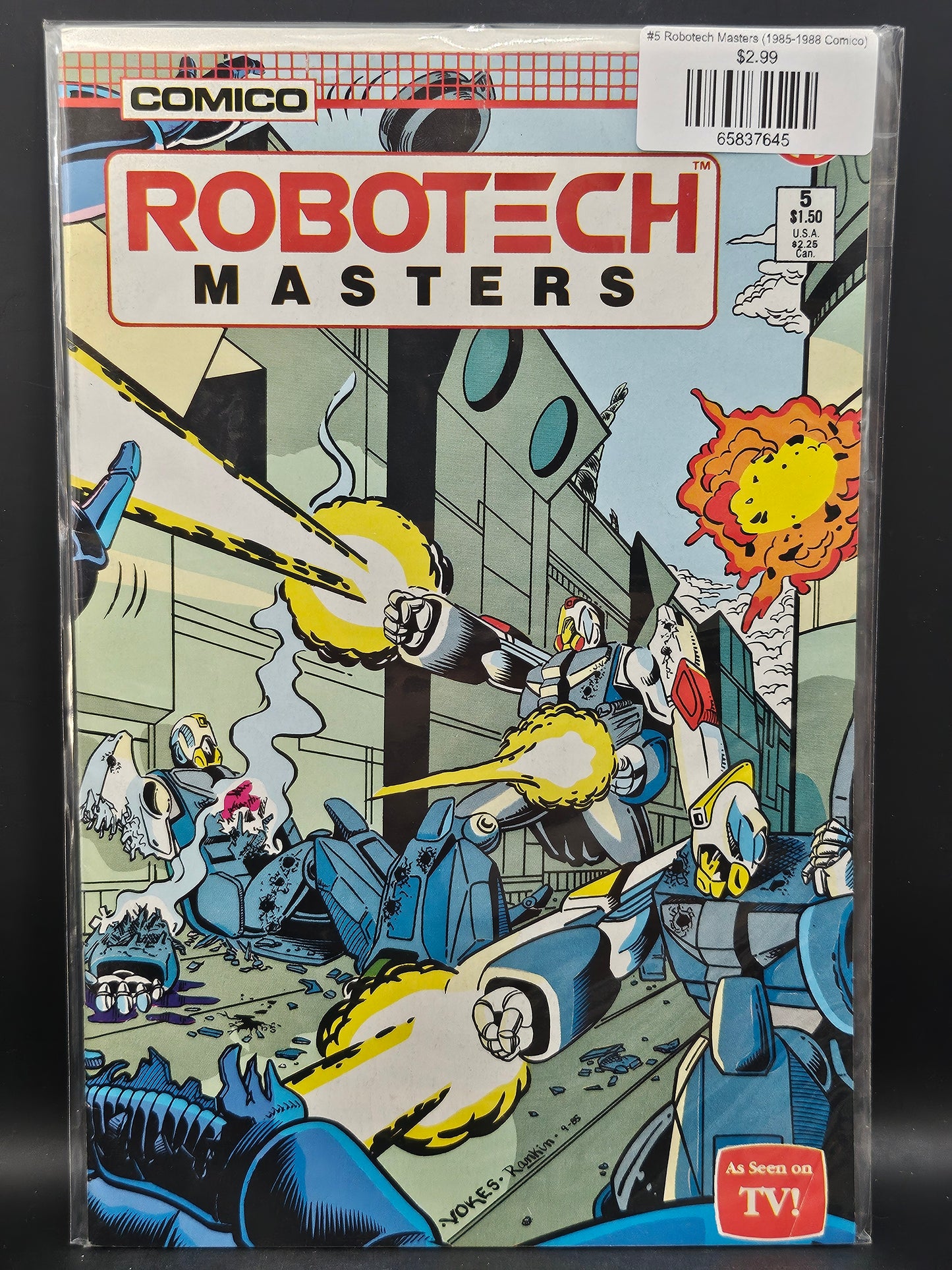 #5 Robotech Masters (1985-1988 Comico)