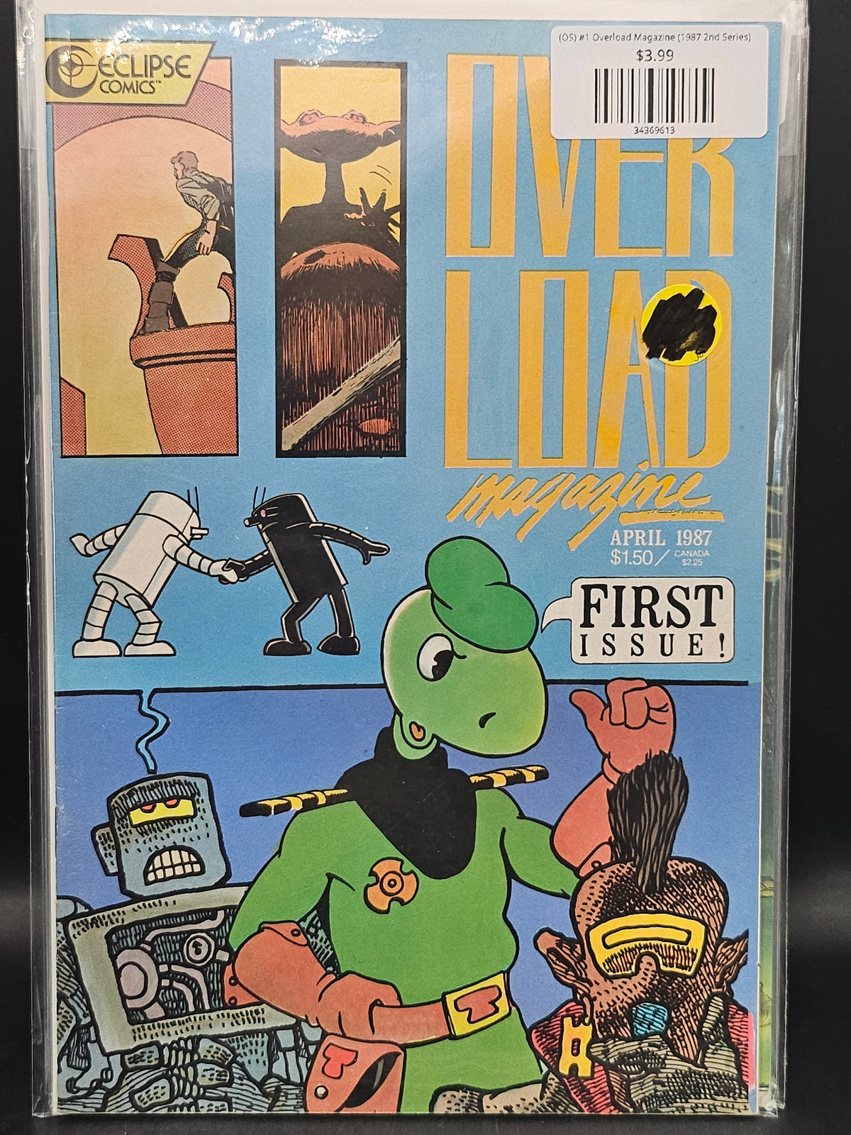(OS) #1 Overload Magazine (1987 2nd Series)