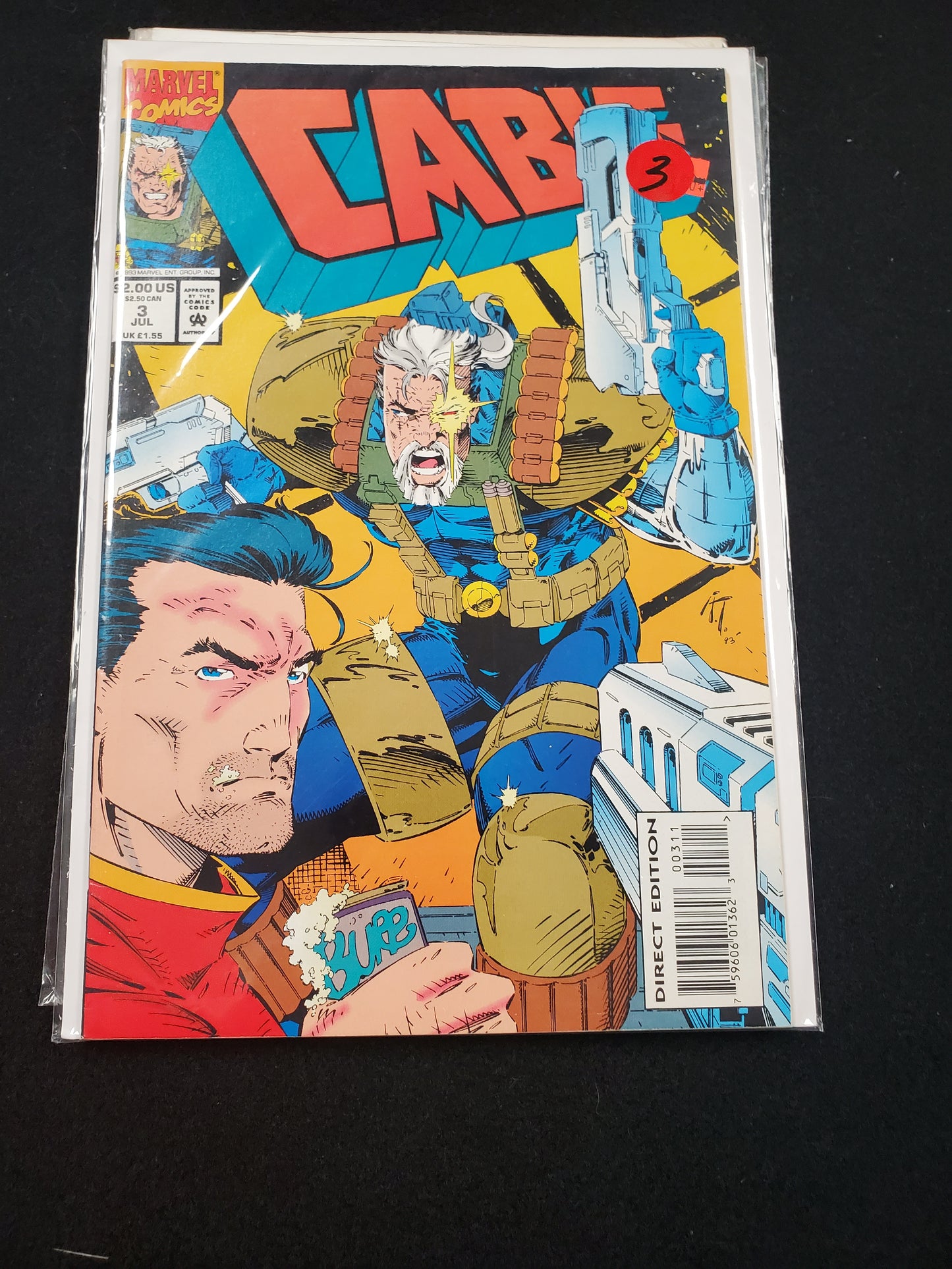 Cable – Marvel Comics – 1993–2002 – Volume 1 – #3
