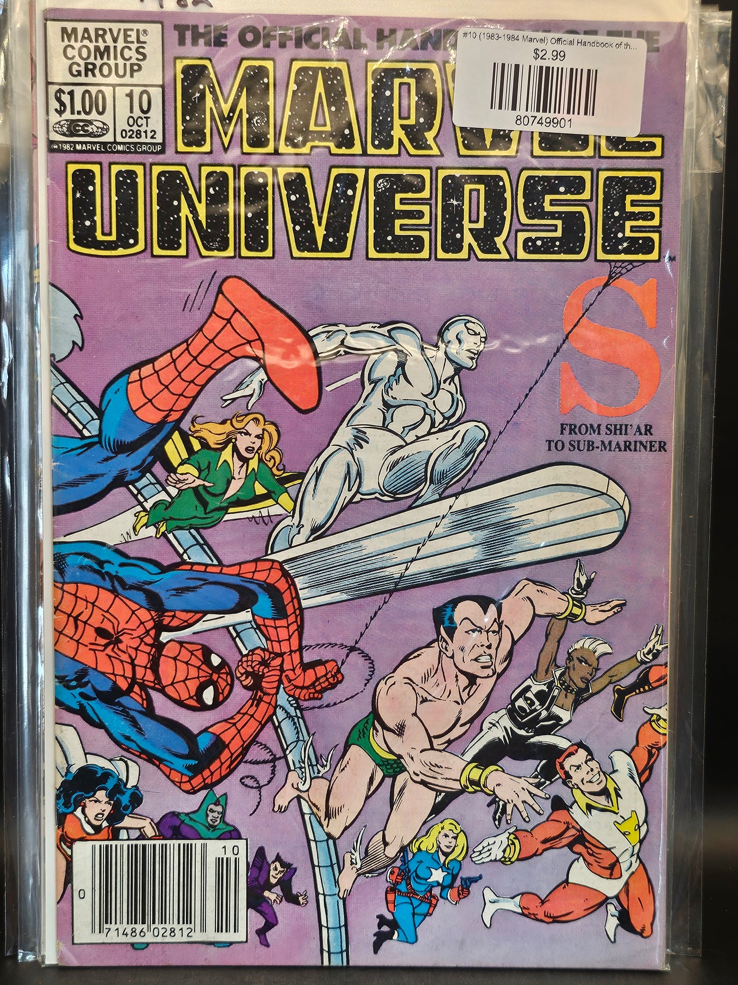 #10 (1983-1984 Marvel) Official Handbook of the Marvel Universe