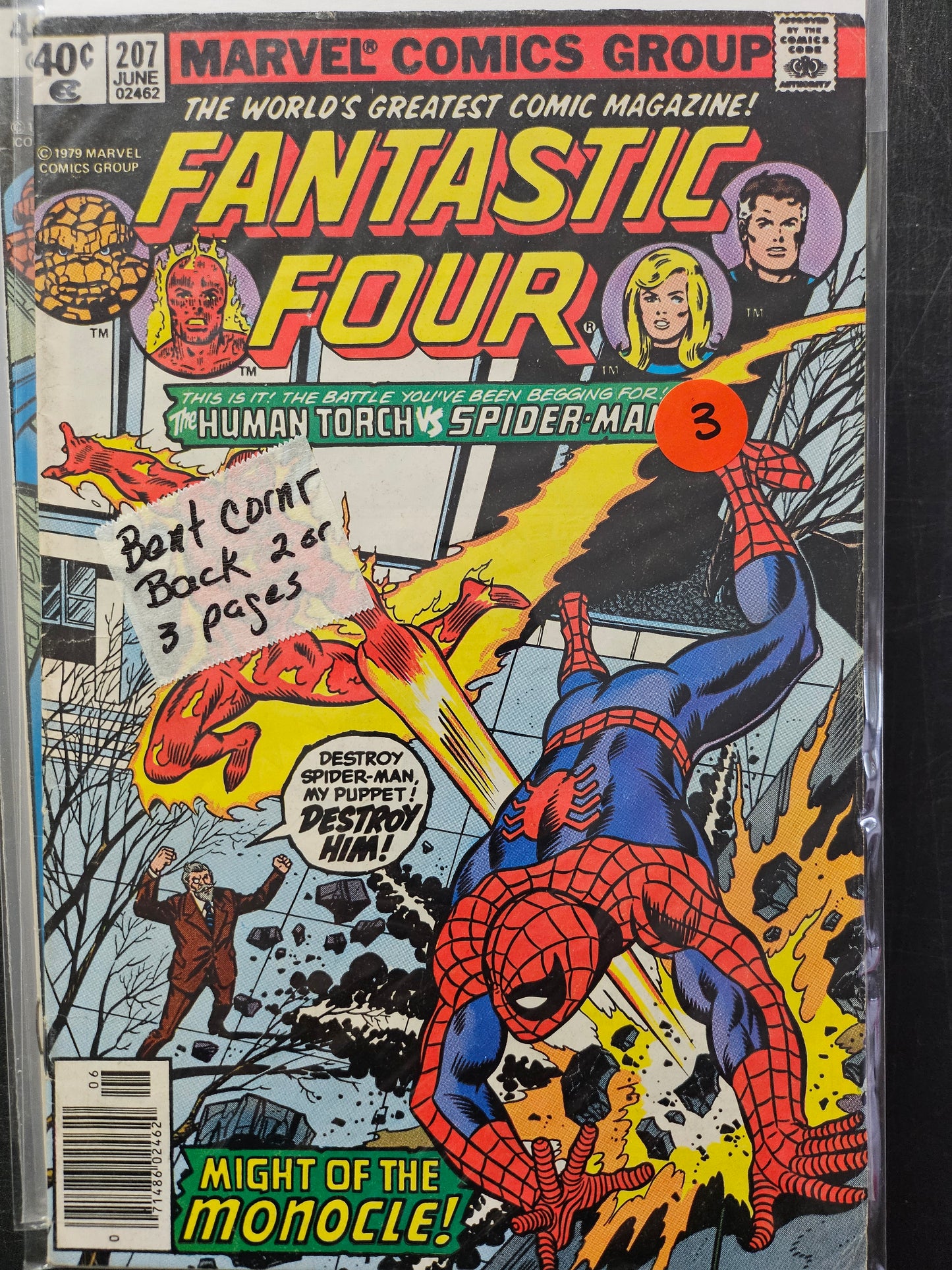 123.100 – #207 - Fantastic Four -1979