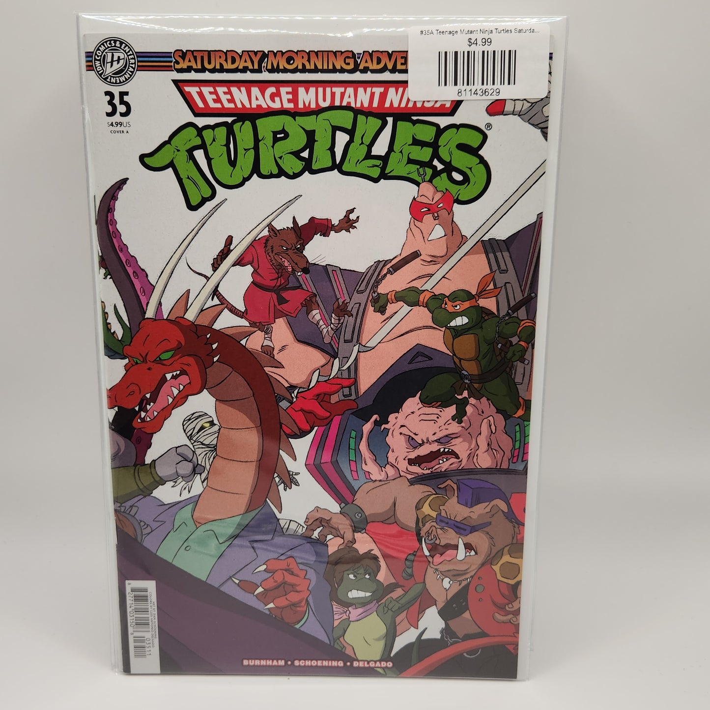 #35A Teenage Mutant Ninja Turtles Saturday Morning Adventures (2023 IDW)