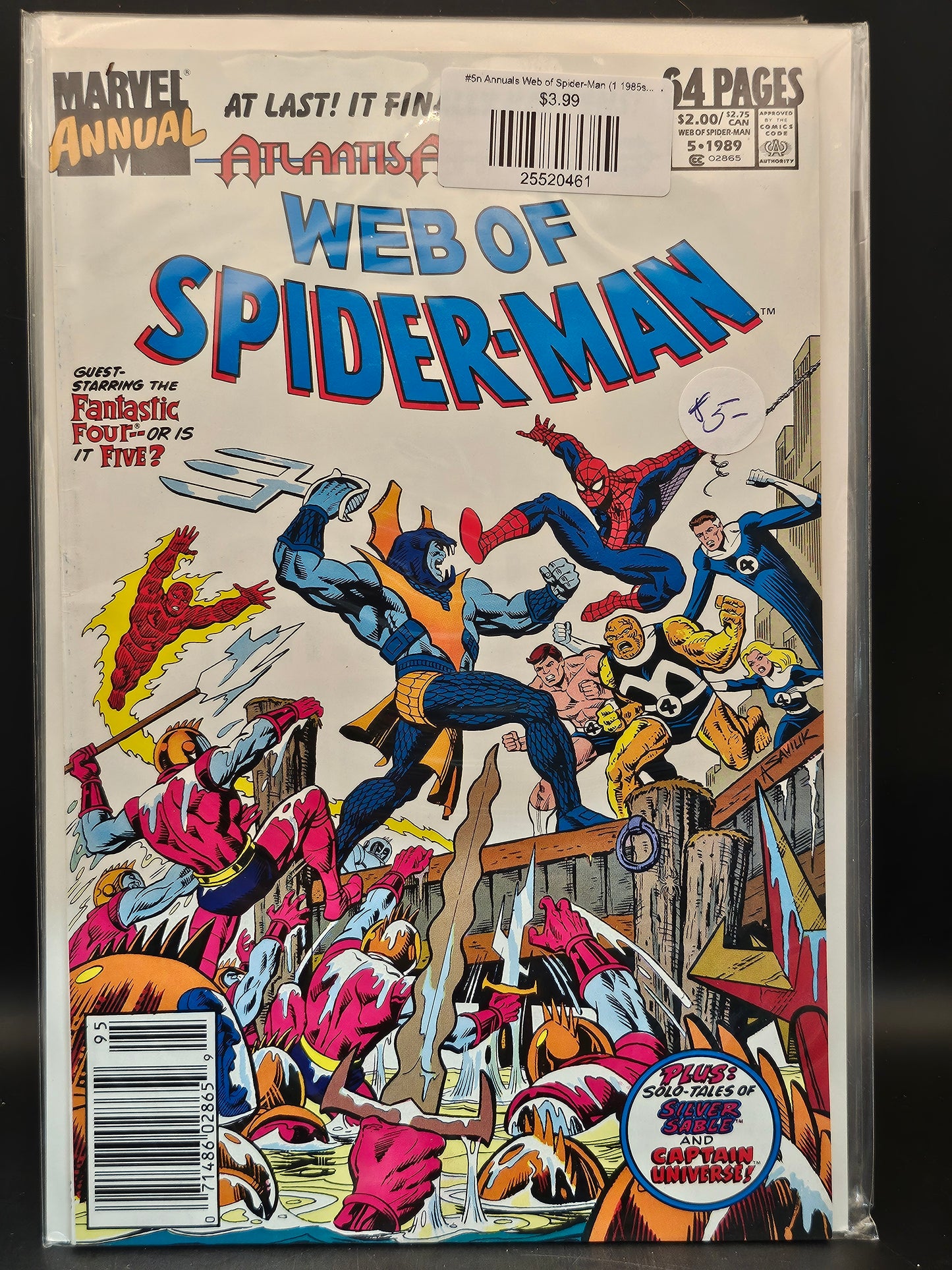 #5n Annuals Web of Spider-Man (1985 1st Series)