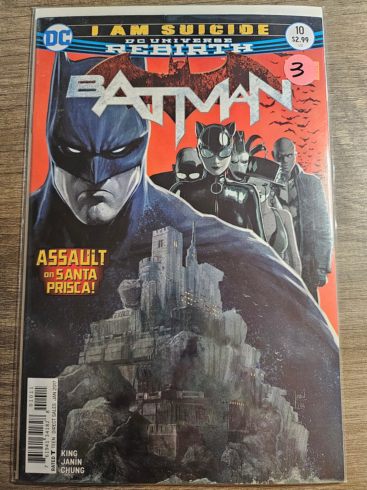 Batman – DC Comics – (2016–2026) – Volume 3 – #10 - Cover A