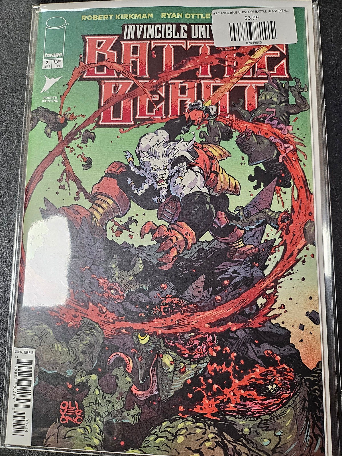 #7 INVINCIBLE UNIVERSE BATTLE BEAST (4TH PTG)