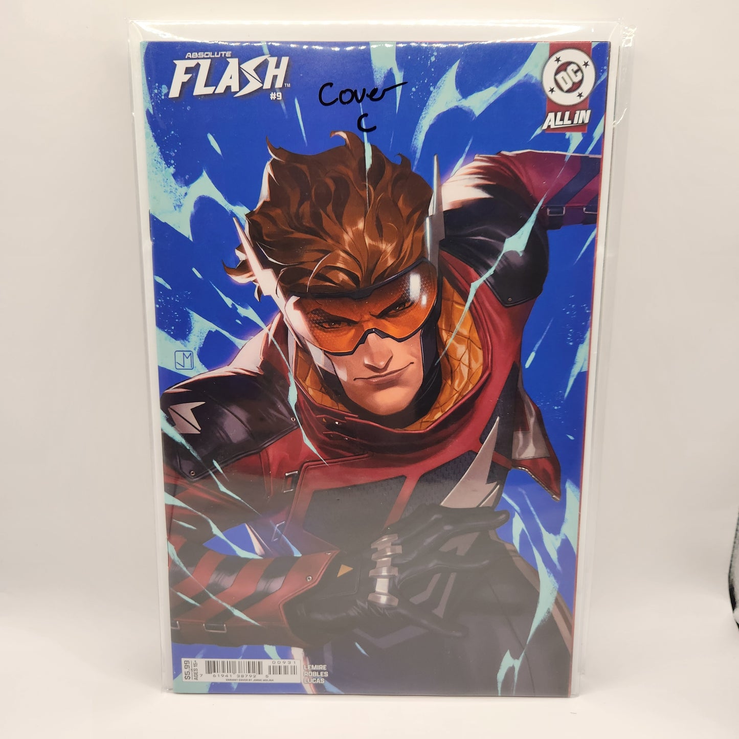 #9 Cover C - Absolute Flash – DC – 2025–Present – Volume 1 – Ongoing Series – #1–Present - Jorge Molina -