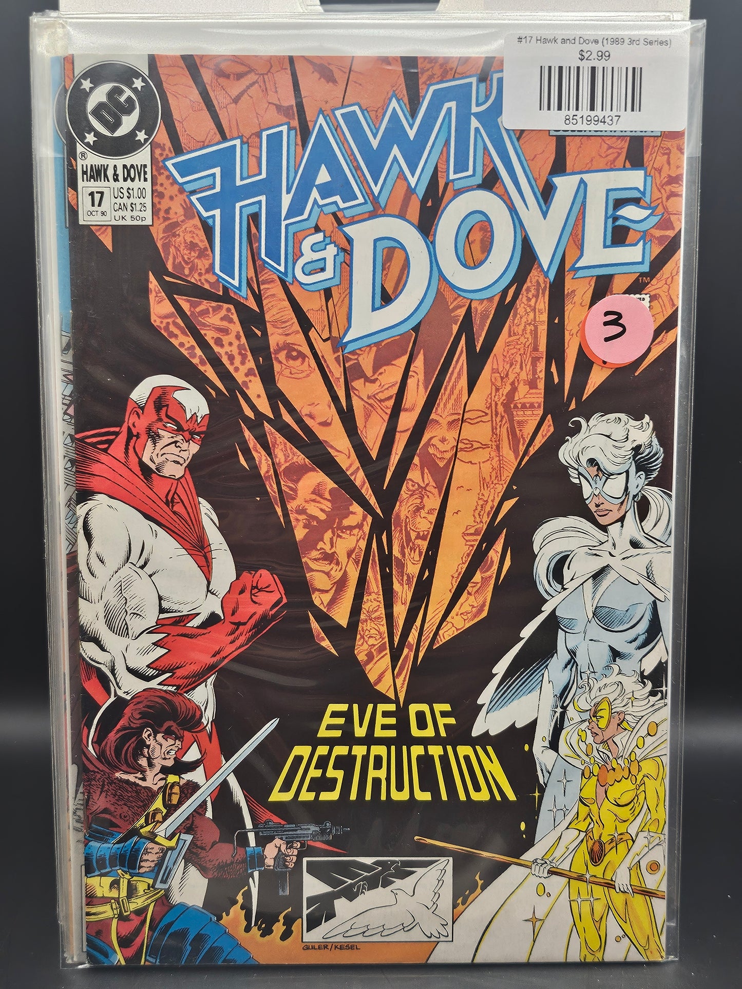#17 Hawk and Dove (1989 3rd Series)