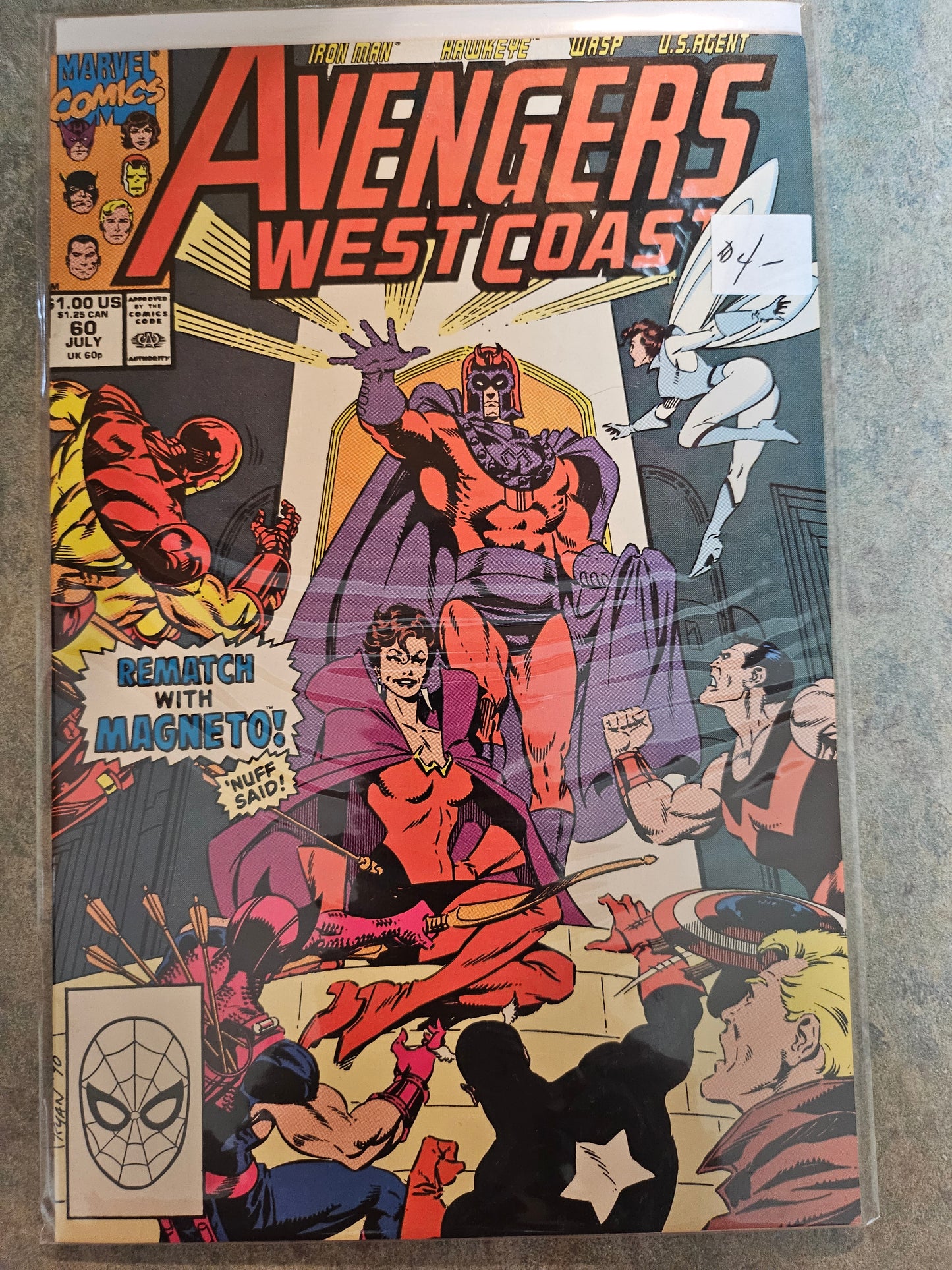 Avengers West Coast – Marvel Comics – (1989–1994) – Volume 1 – #60