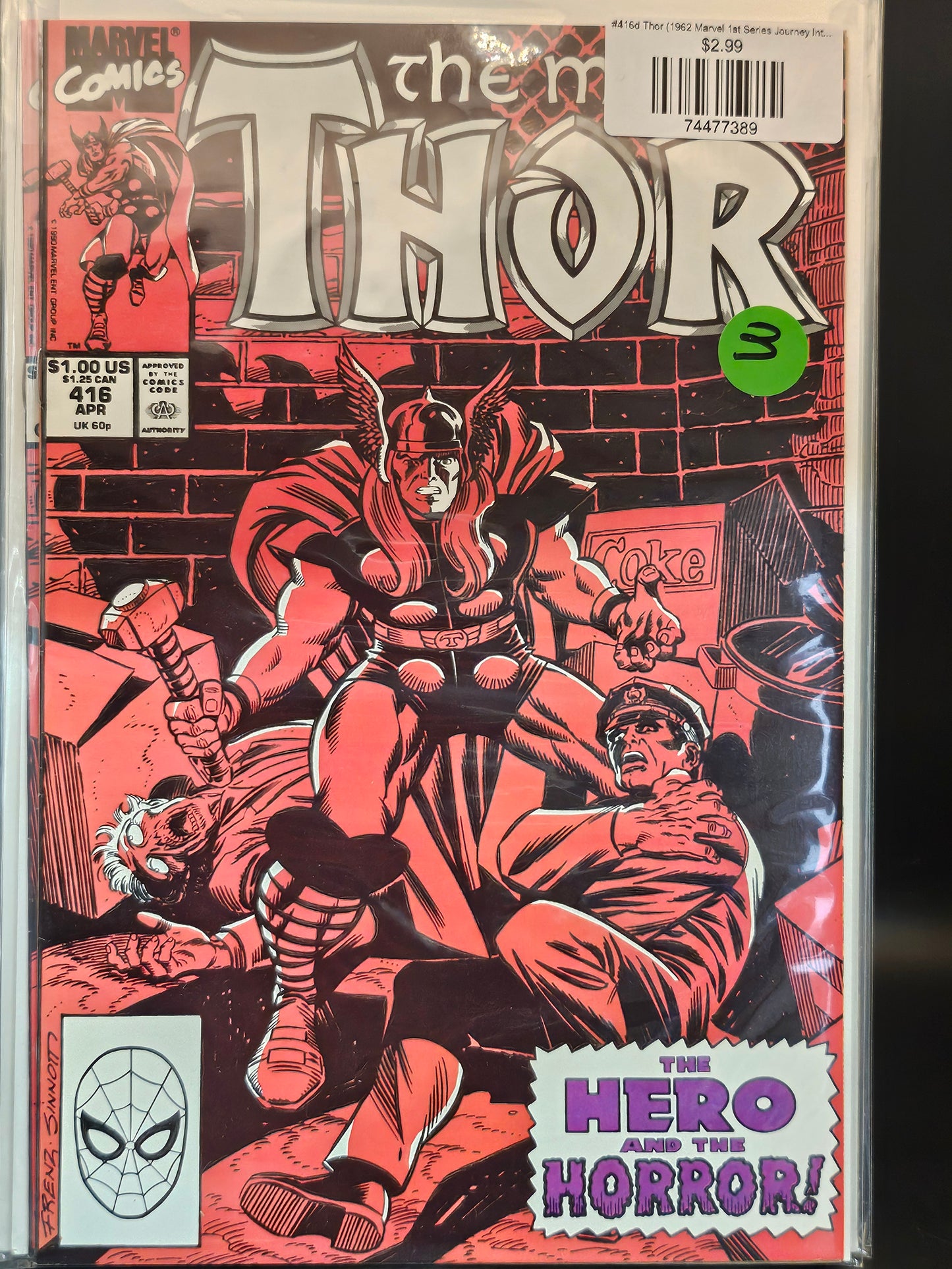 #416d Thor (1962 Marvel 1st Series Journey Into Mystery)