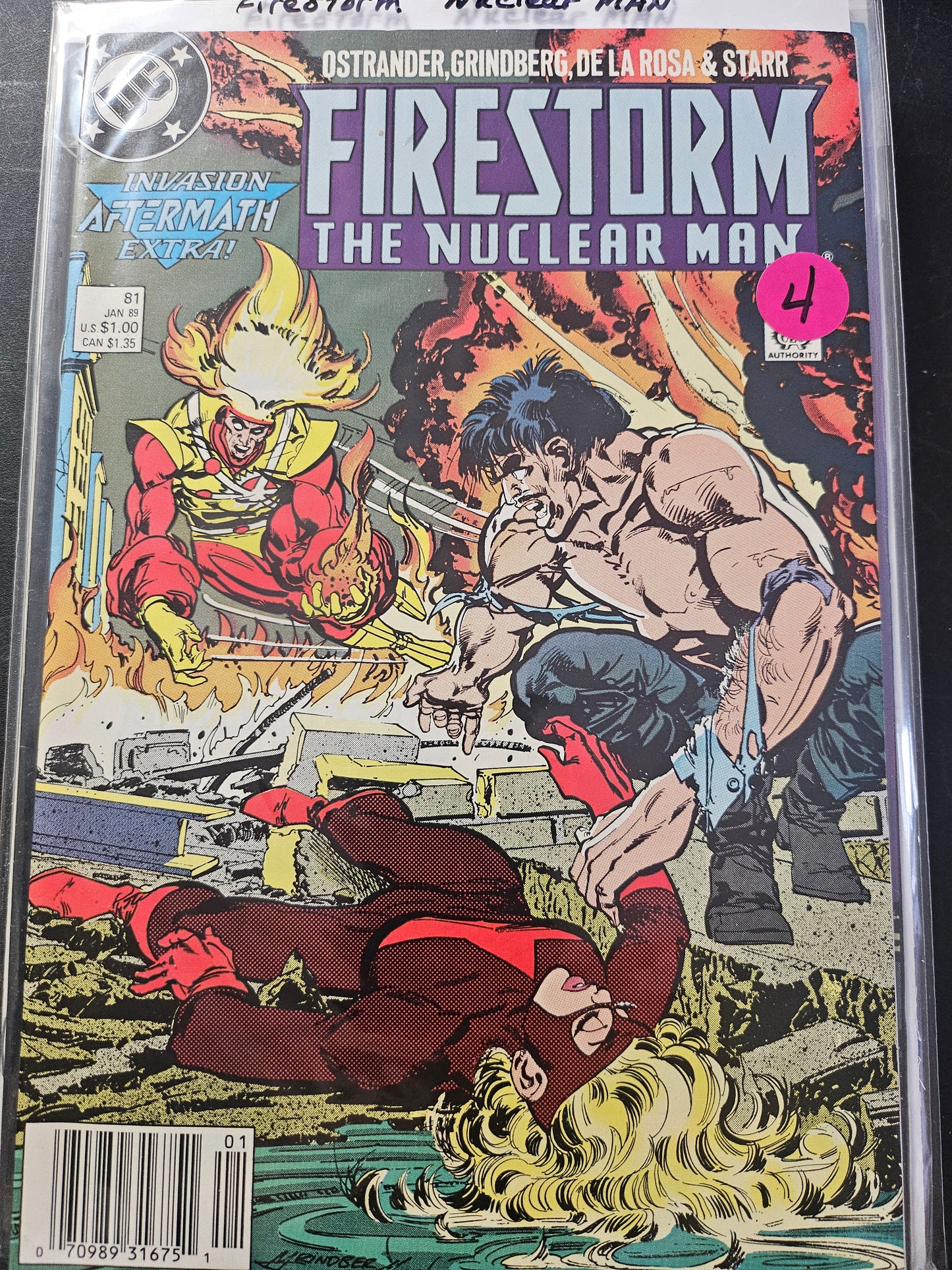 101.108 – #81 - Firestorm Nuclear Man -1987-90