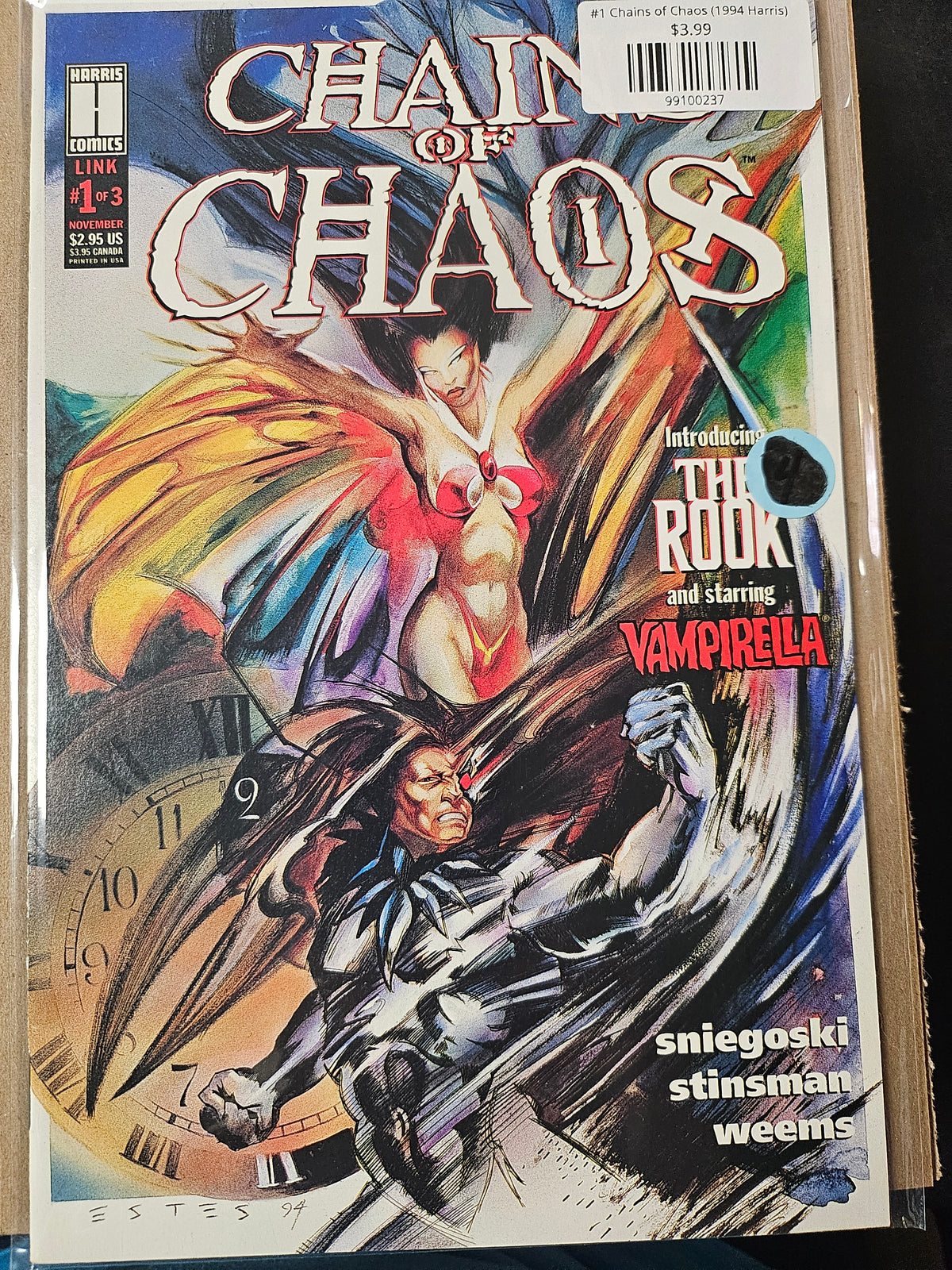 #1 Chains of Chaos (1994 Harris)