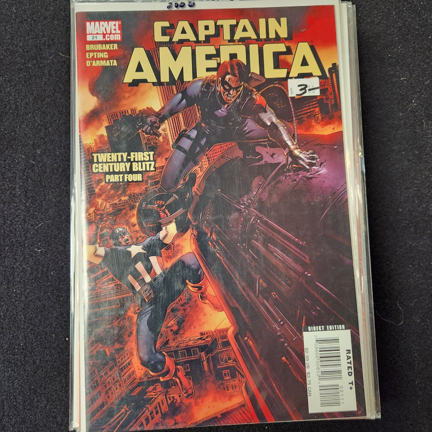 Captain America – Marvel – 2005–2011 – Volume 5 – Ongoing Series – #21