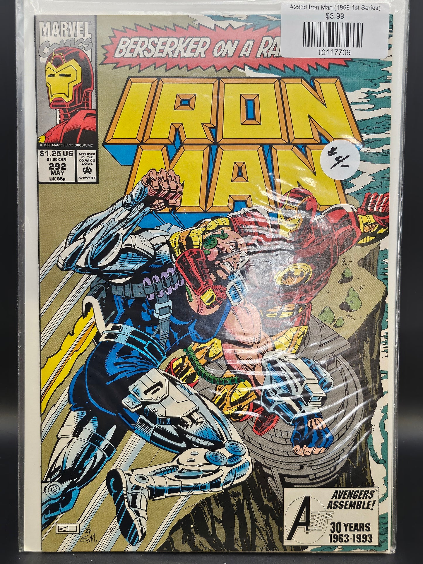 #292d Iron Man (1968 1st Series)