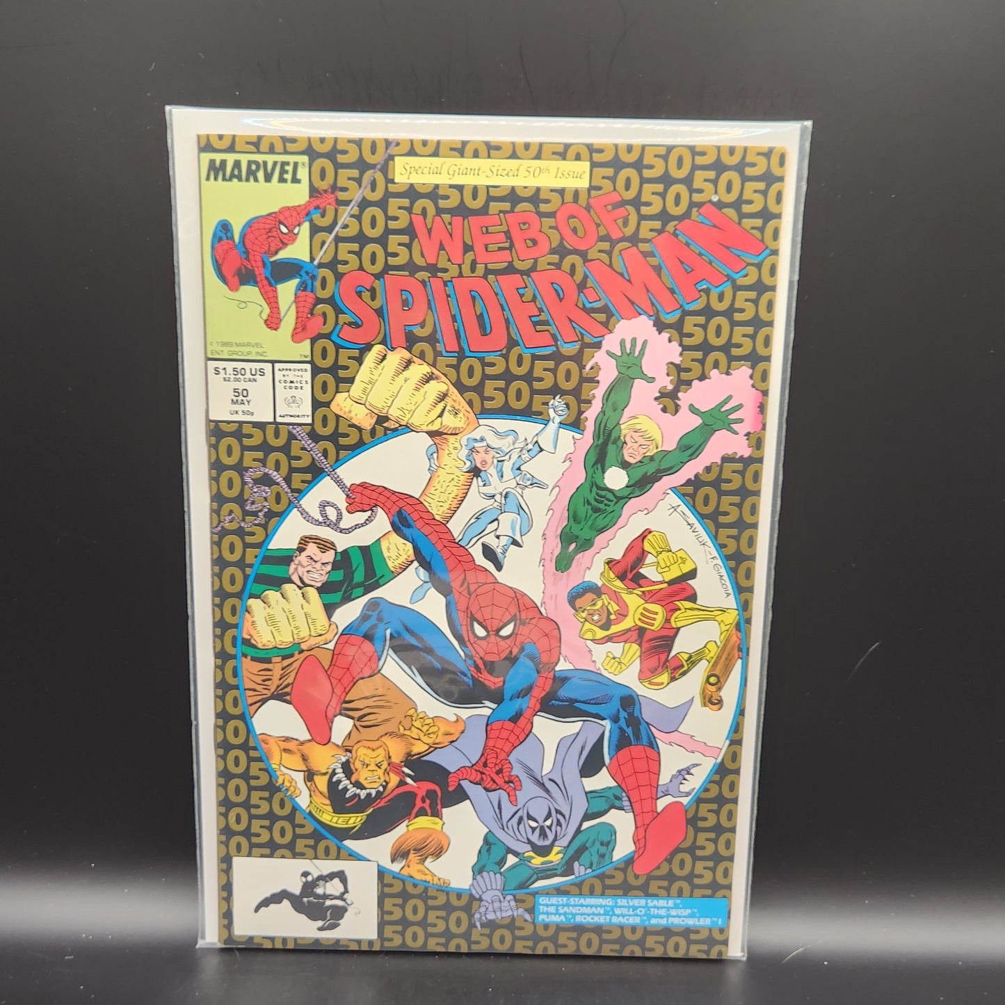 #50D Web of Spider-Man (1985 1st Series)